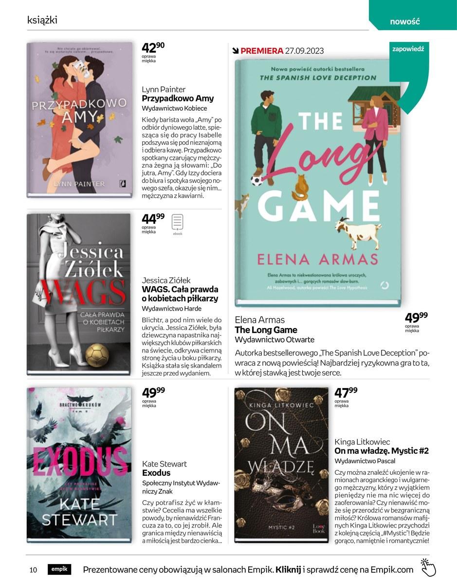 Gazetka promocyjna empik str. 10