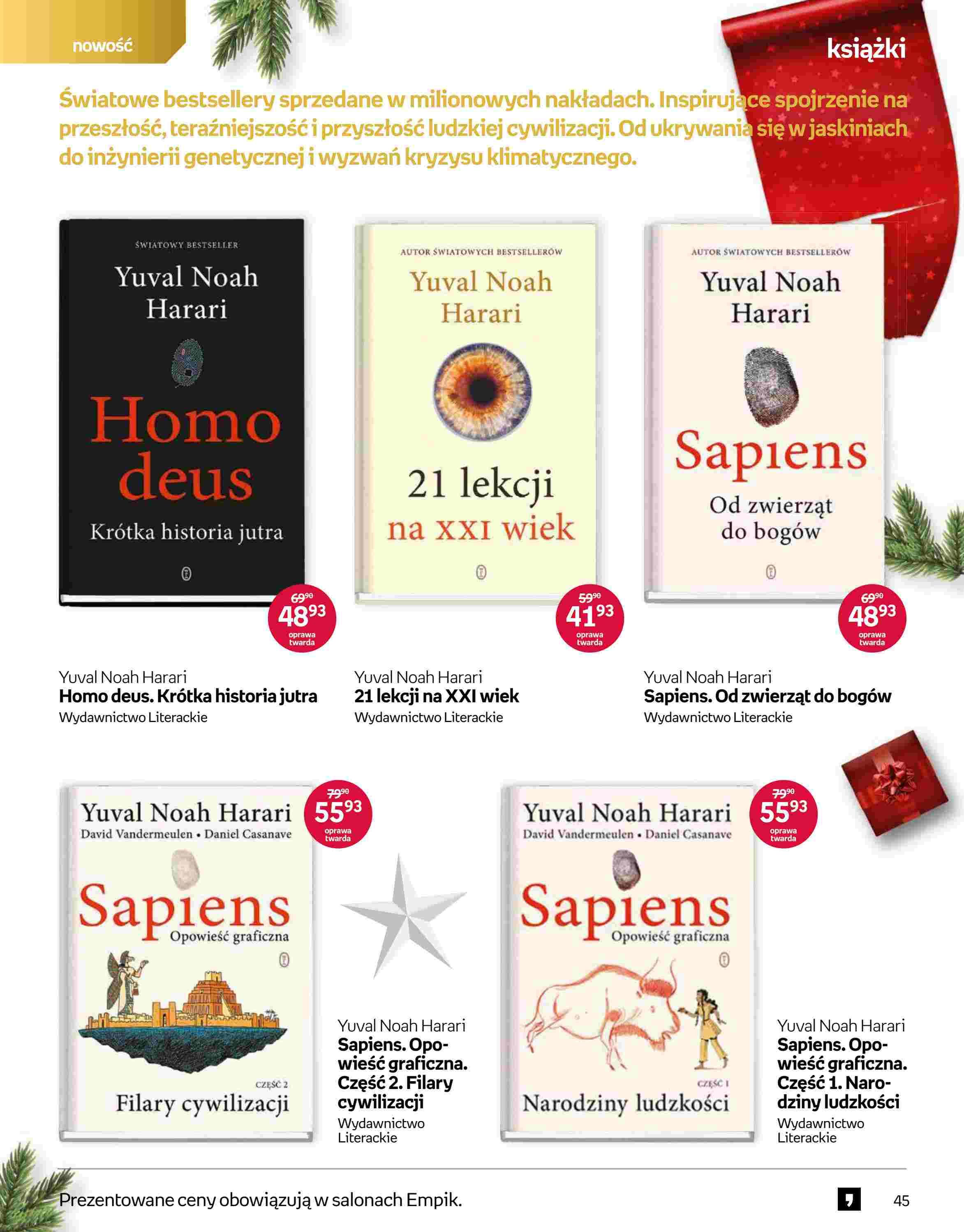 Gazetka promocyjna empik str. 45