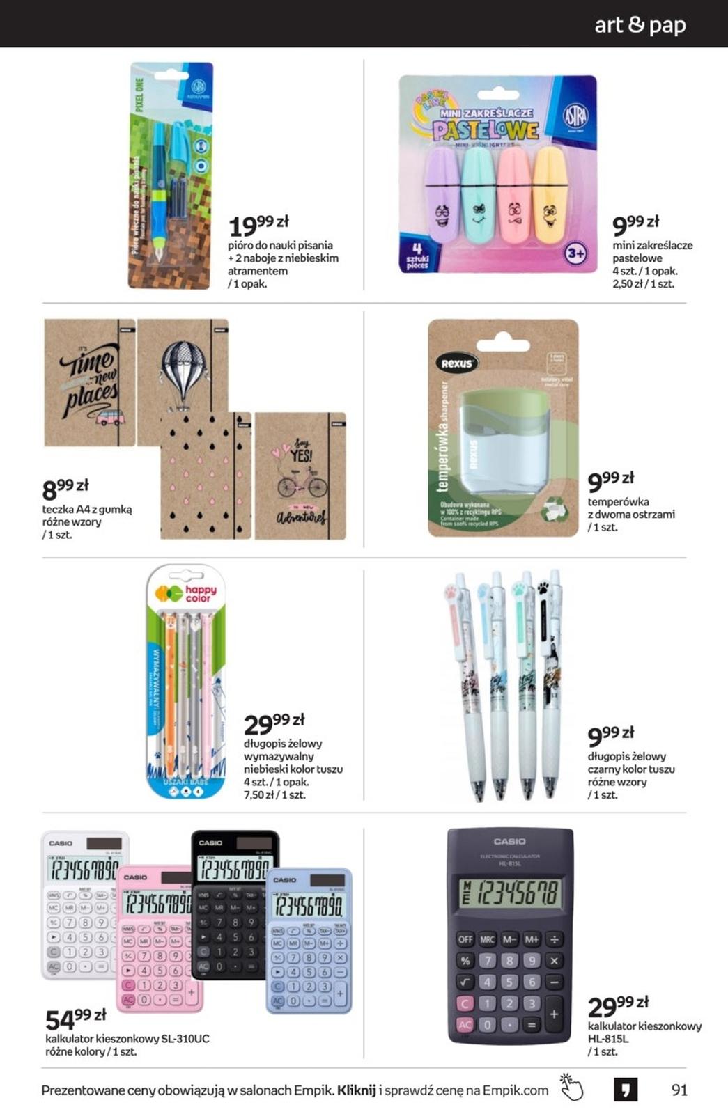 Gazetka promocyjna empik str. 91