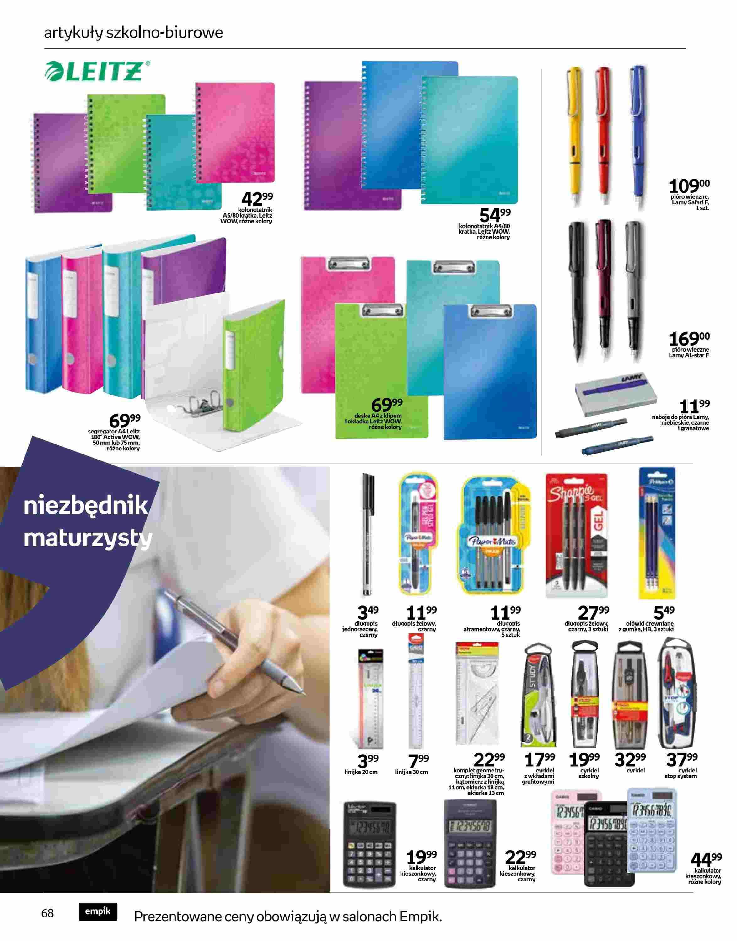 Gazetka promocyjna empik str. 68