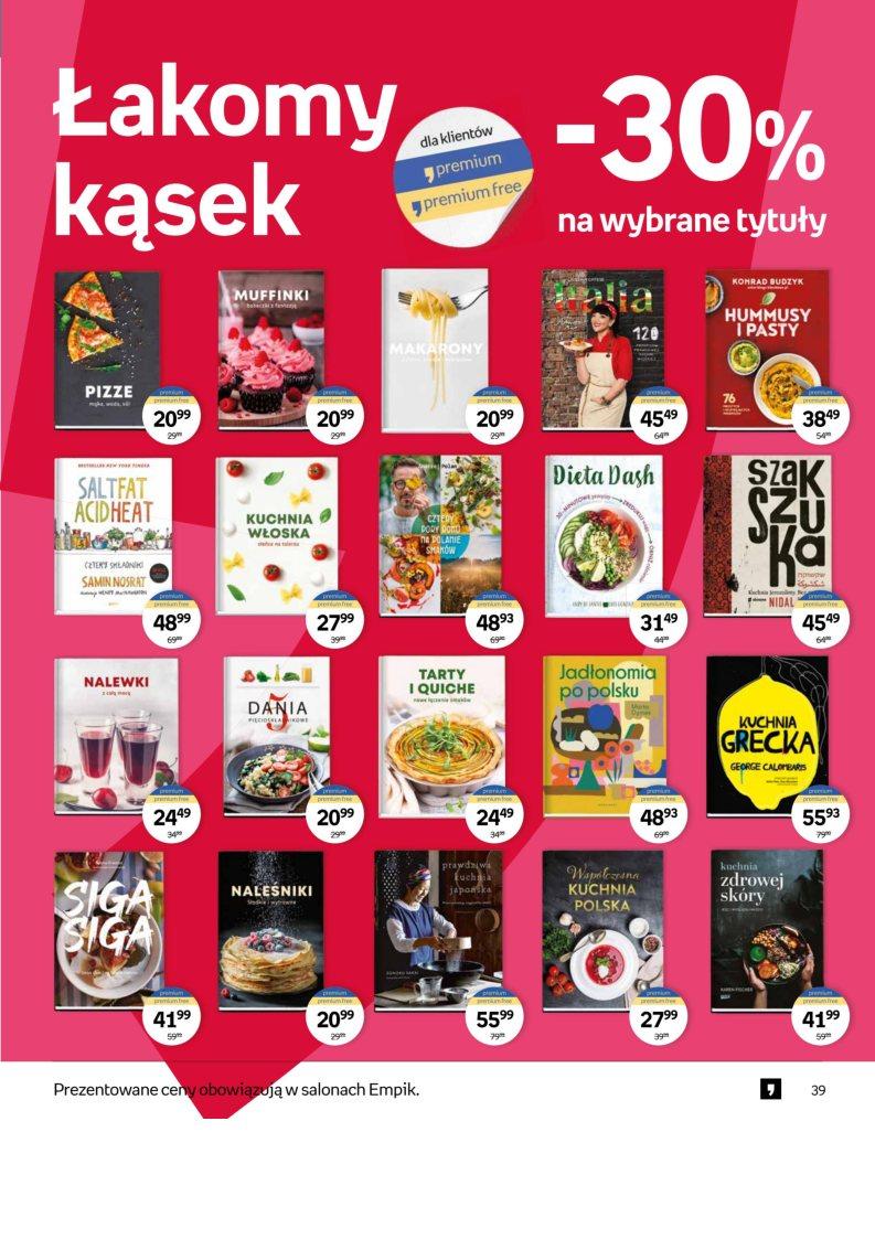 Gazetka promocyjna empik str. 39