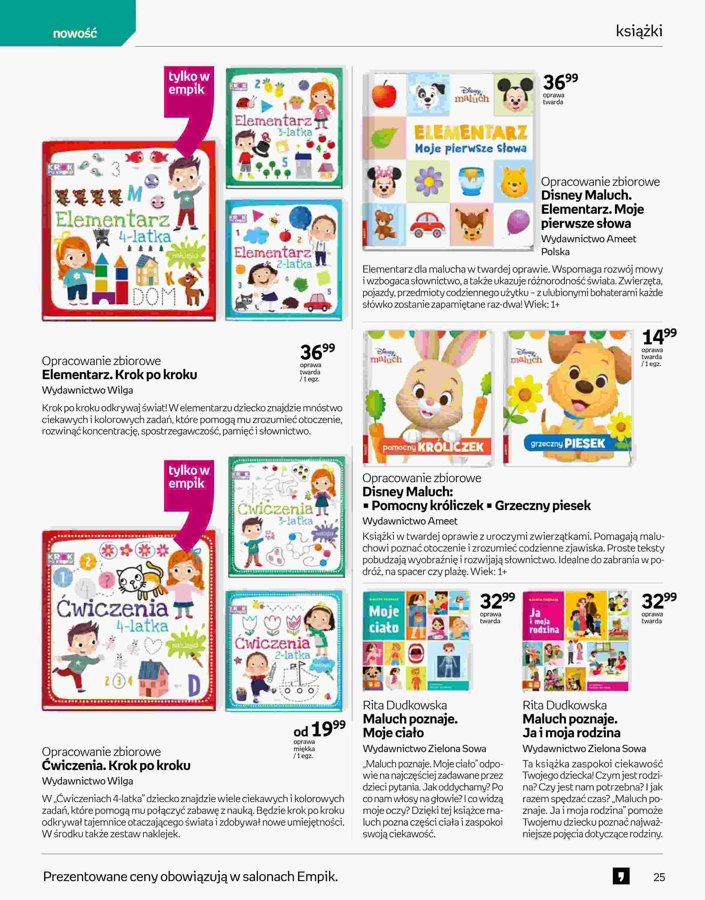 Gazetka promocyjna empik str. 25