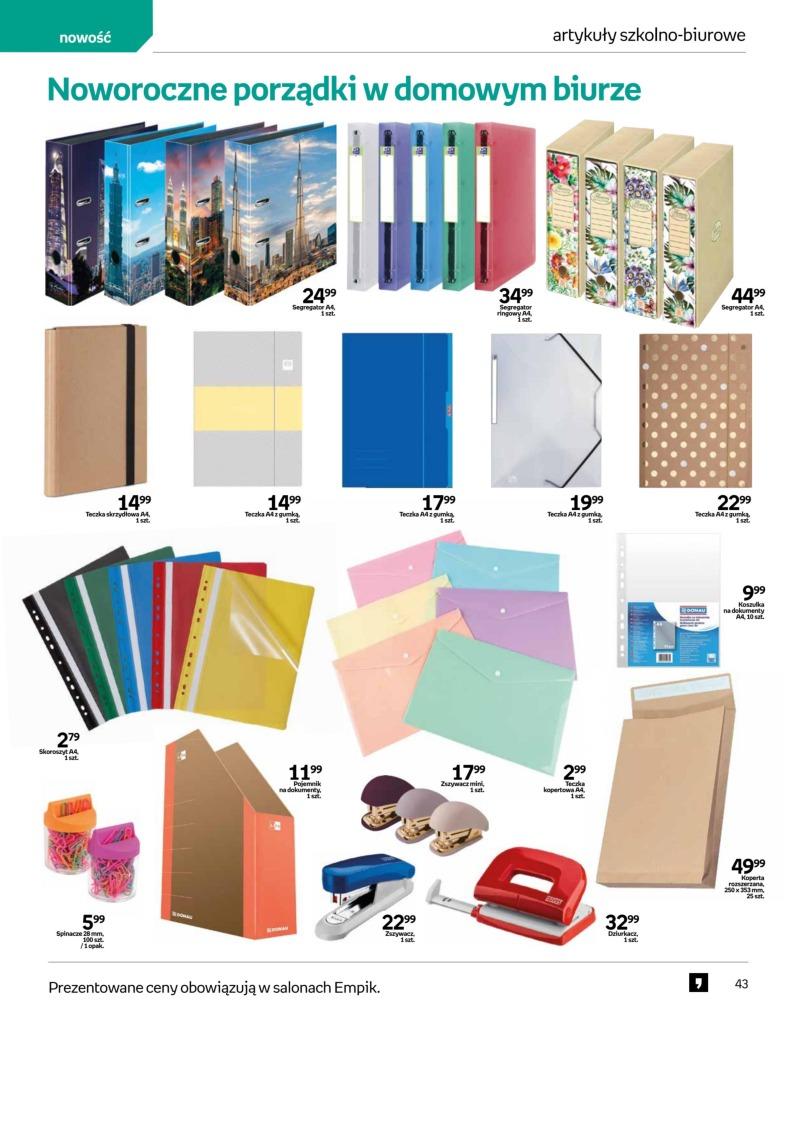 Gazetka promocyjna empik str. 43
