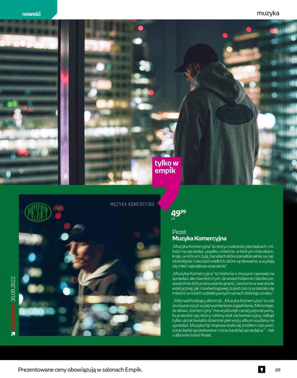 Gazetka promocyjna empik str. 69