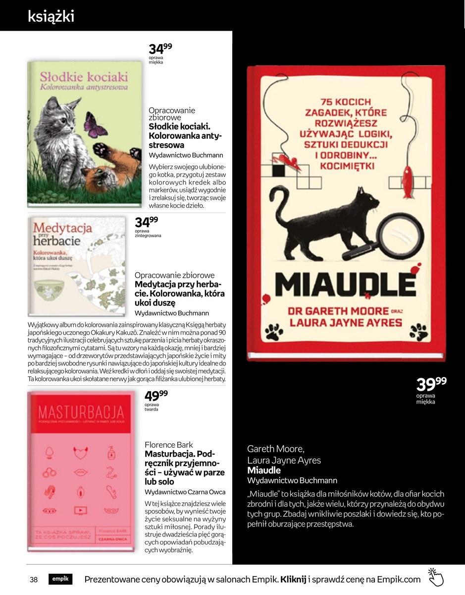 Gazetka promocyjna empik str. 38