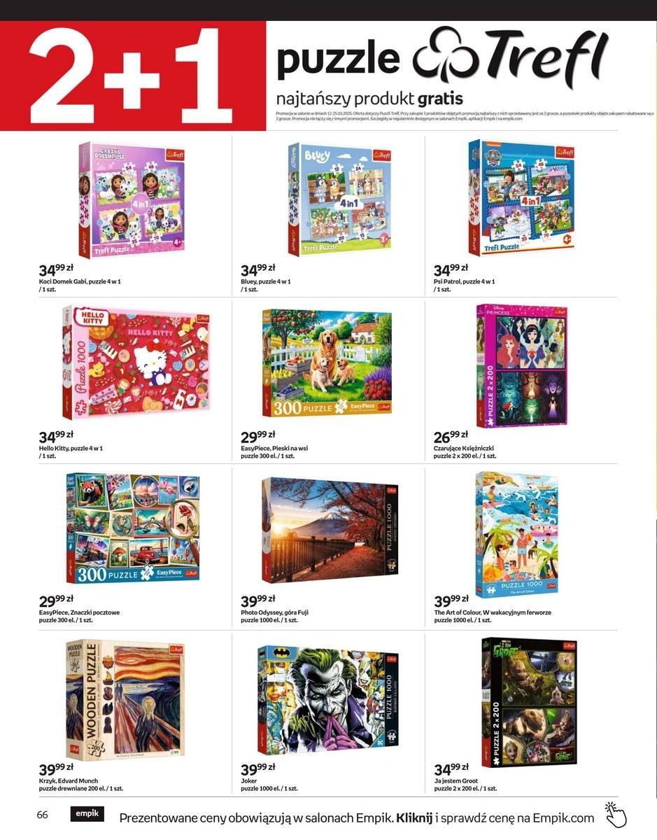 Gazetka promocyjna empik str. 66