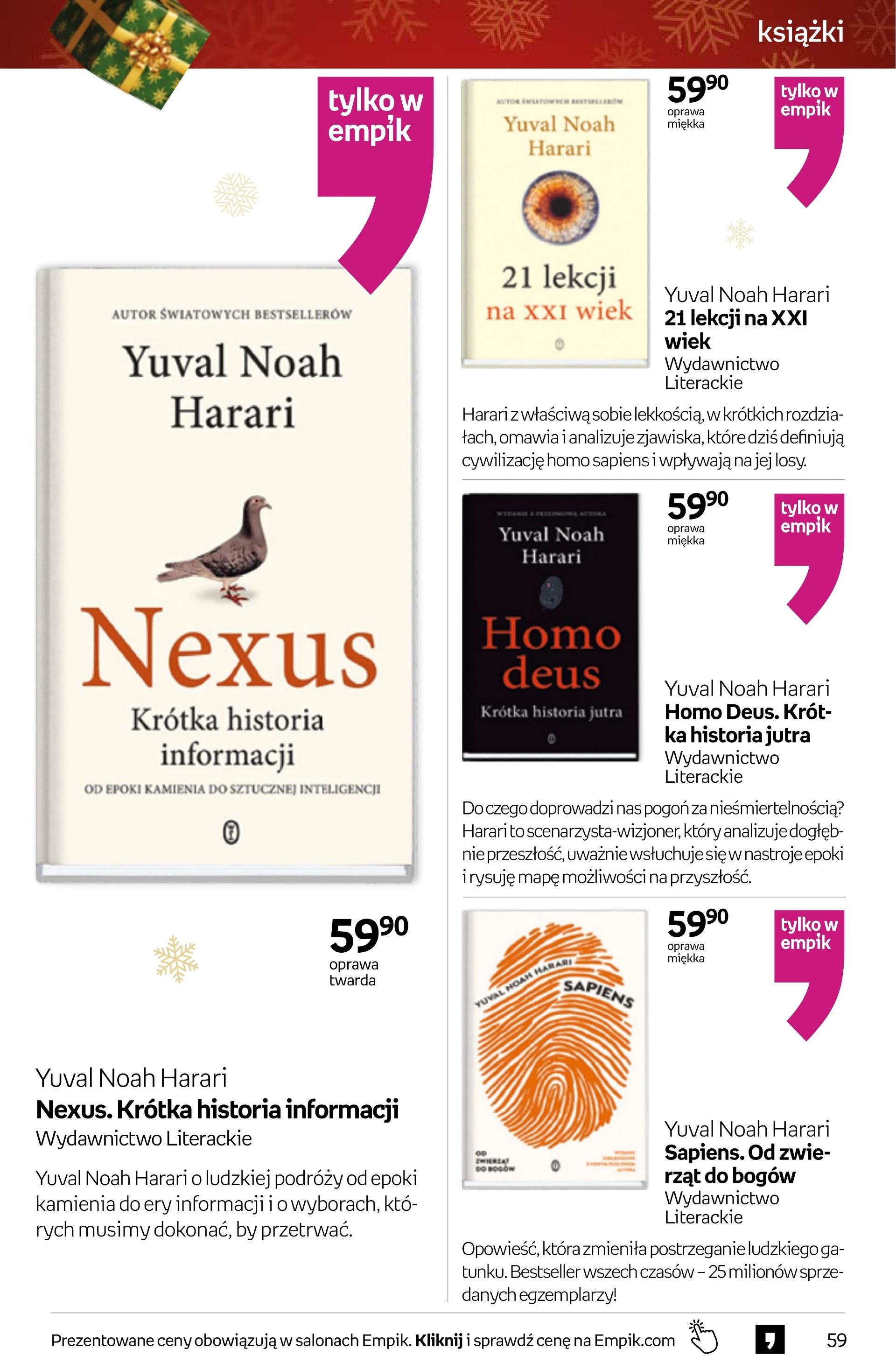 Gazetka promocyjna empik str. 59