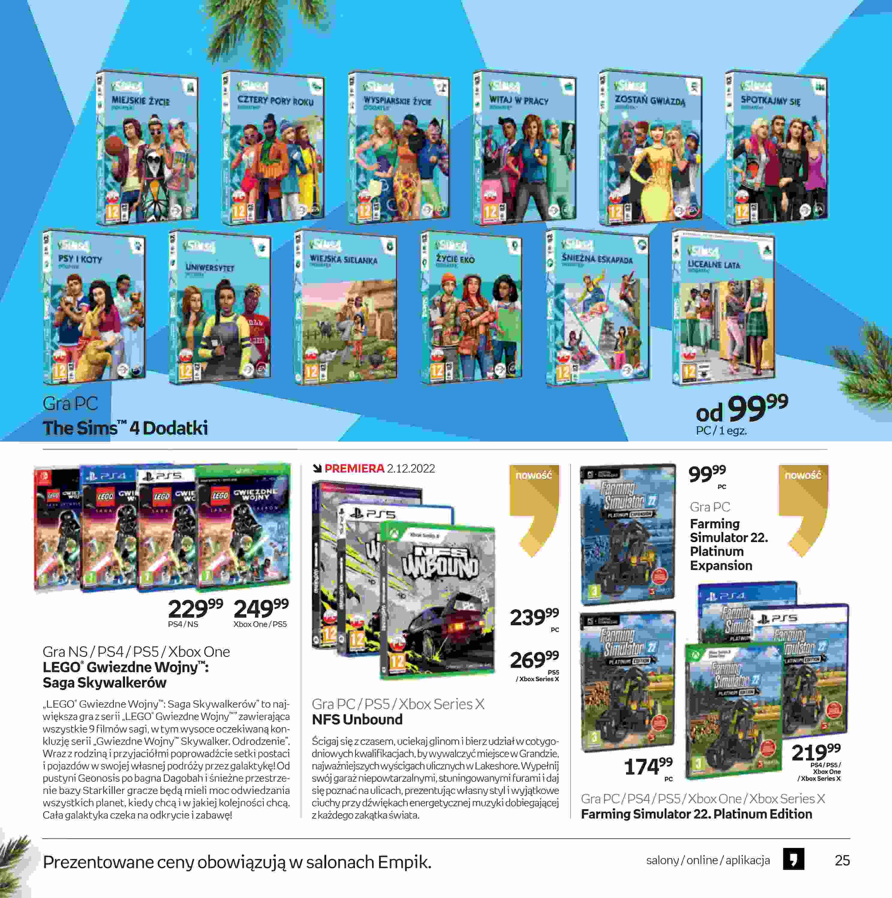 Gazetka promocyjna empik str. 25