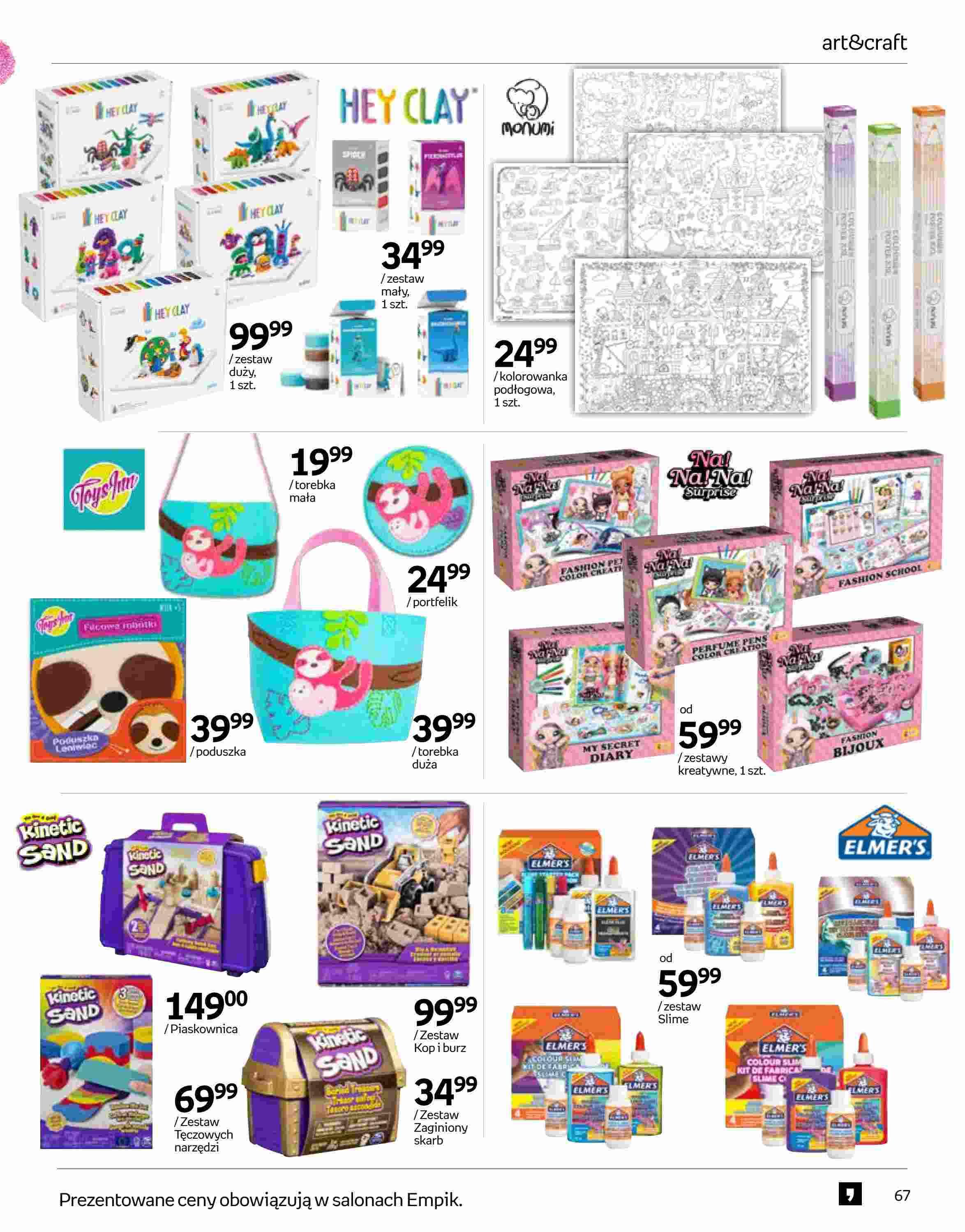 Gazetka promocyjna empik str. 67