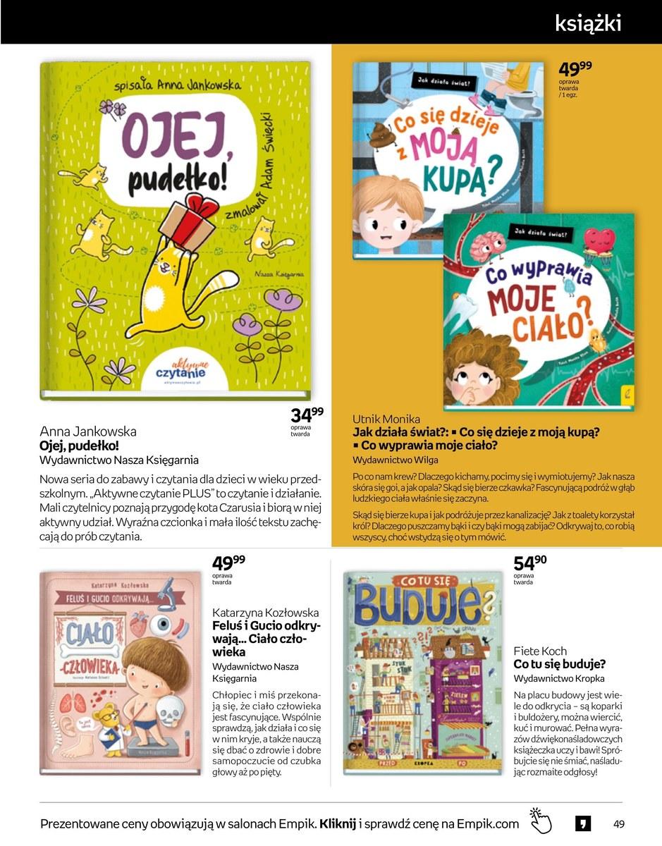 Gazetka promocyjna empik str. 49