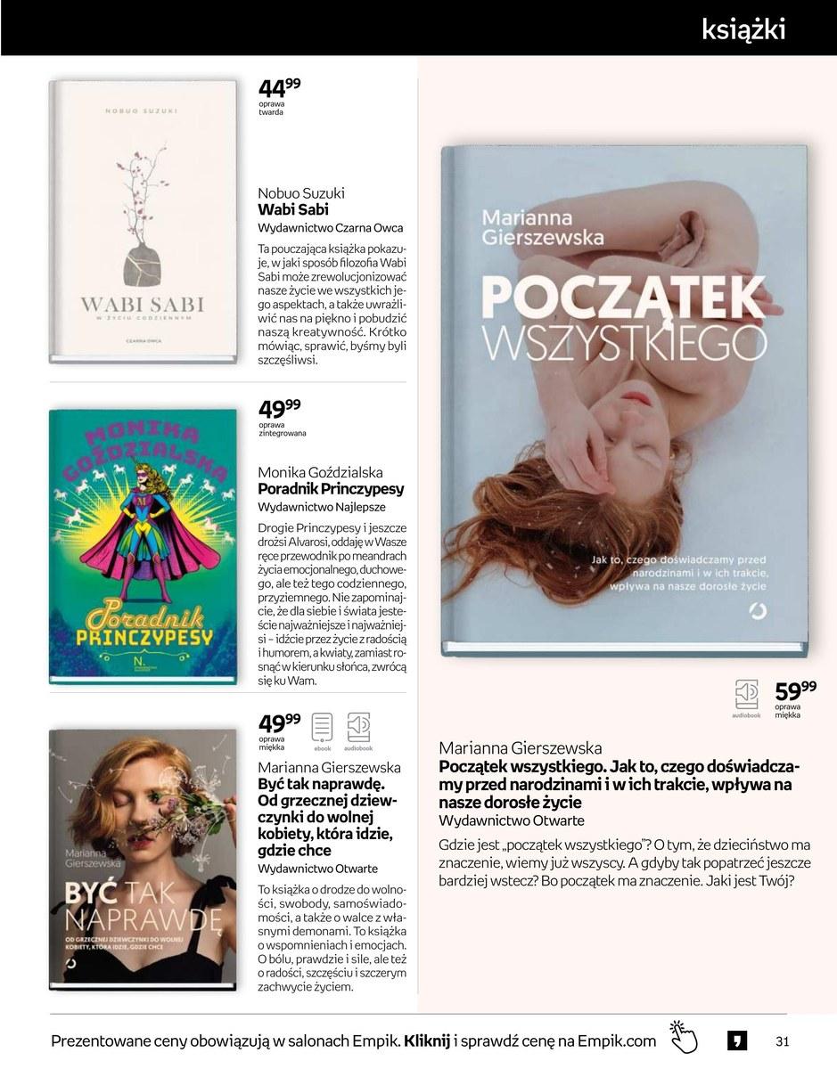 Gazetka promocyjna empik str. 31