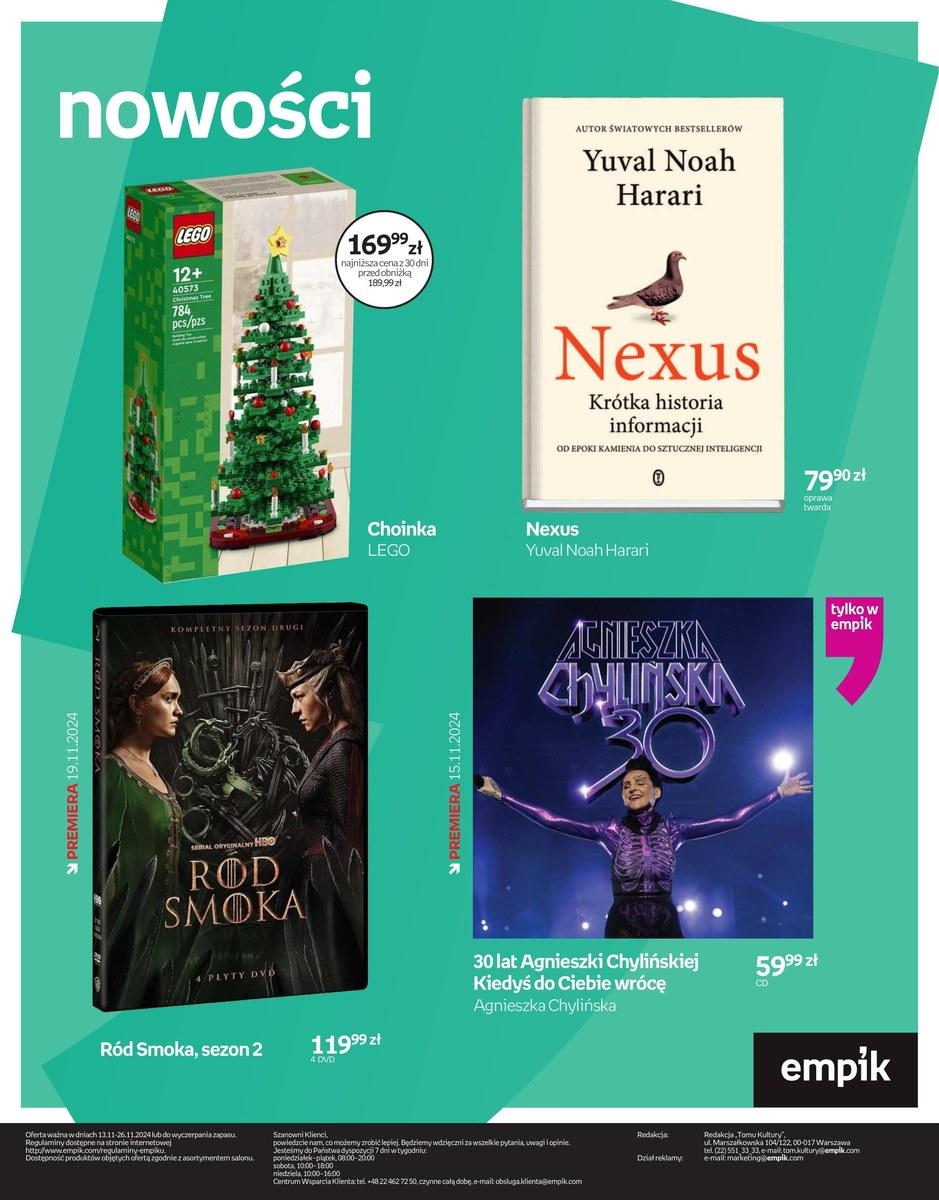 Gazetka promocyjna empik str. 144
