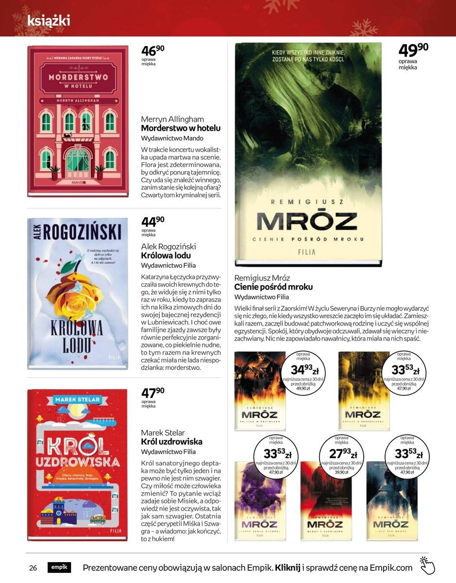 Gazetka promocyjna empik str. 26