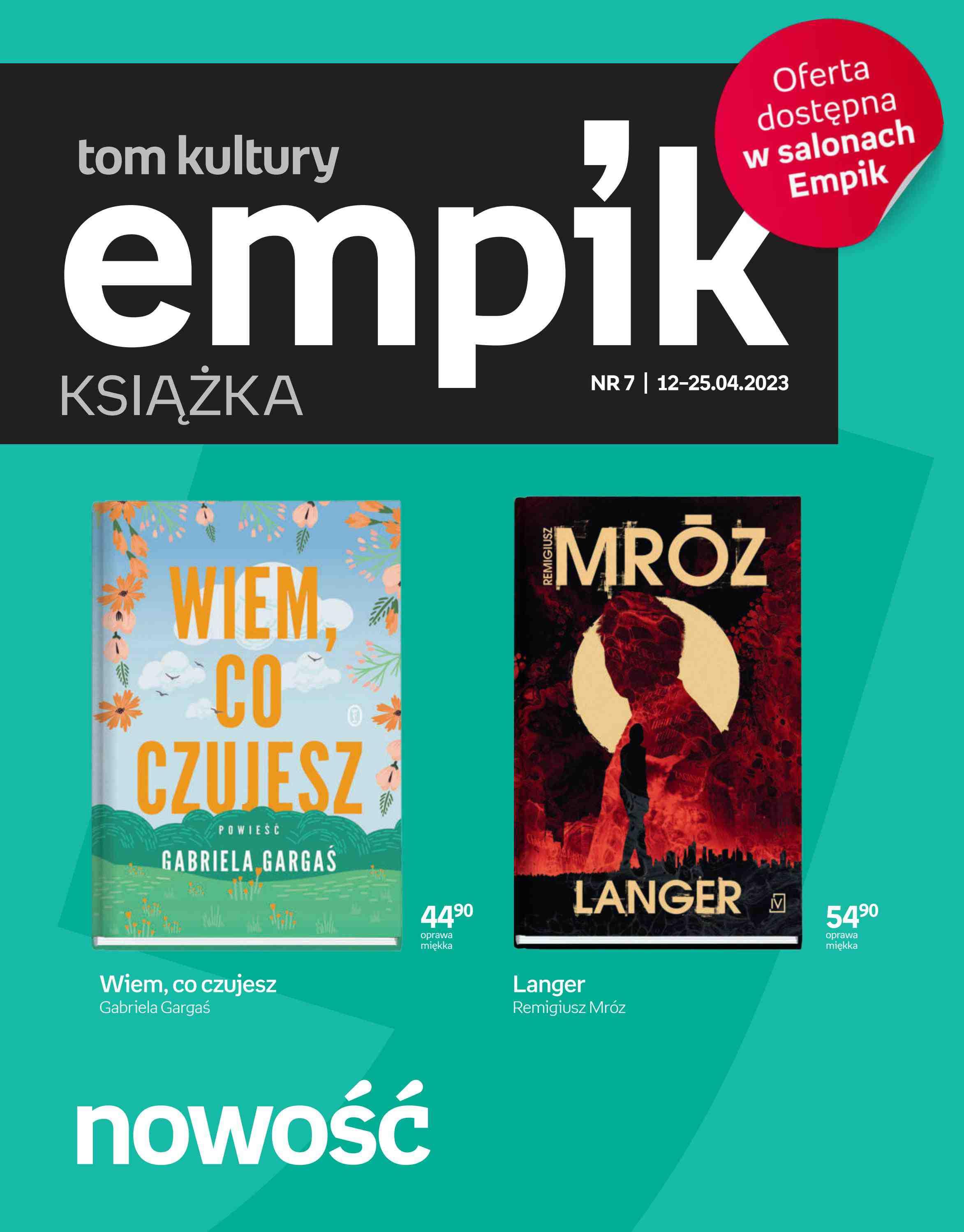 Gazetka promocyjna empik str. 1