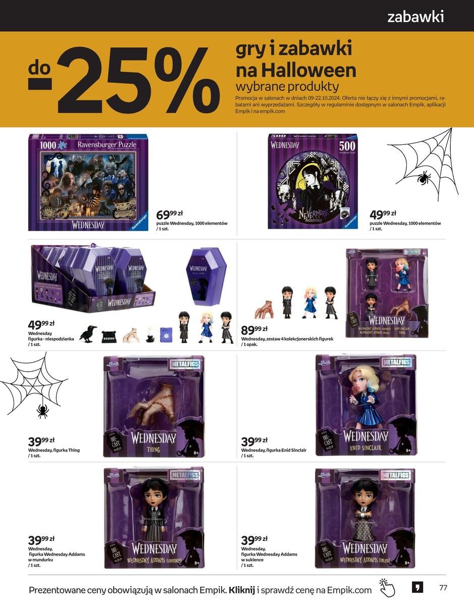 Gazetka promocyjna empik str. 77