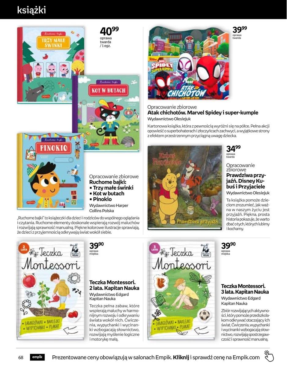 Gazetka promocyjna empik str. 68