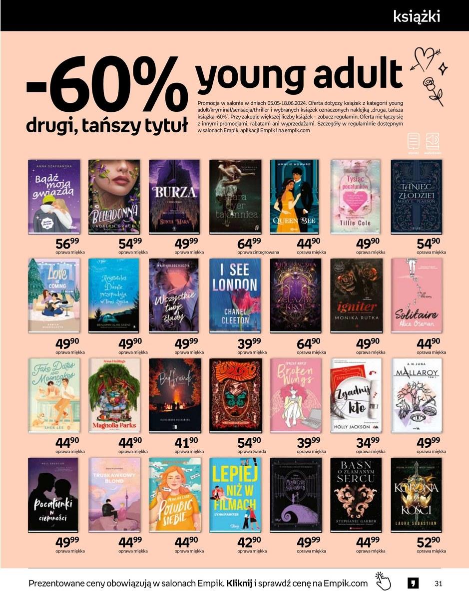 Gazetka promocyjna empik str. 31