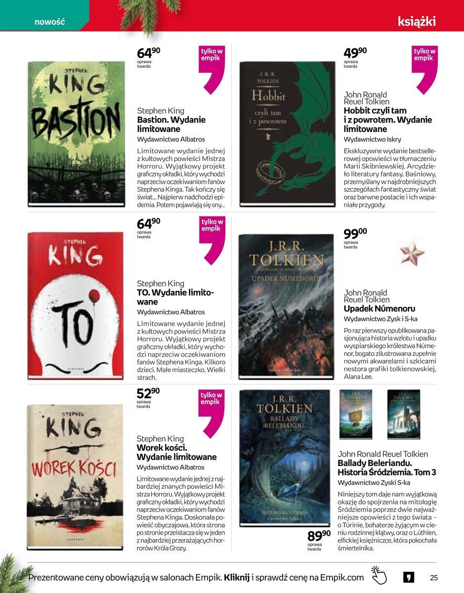 Gazetka promocyjna empik str. 25