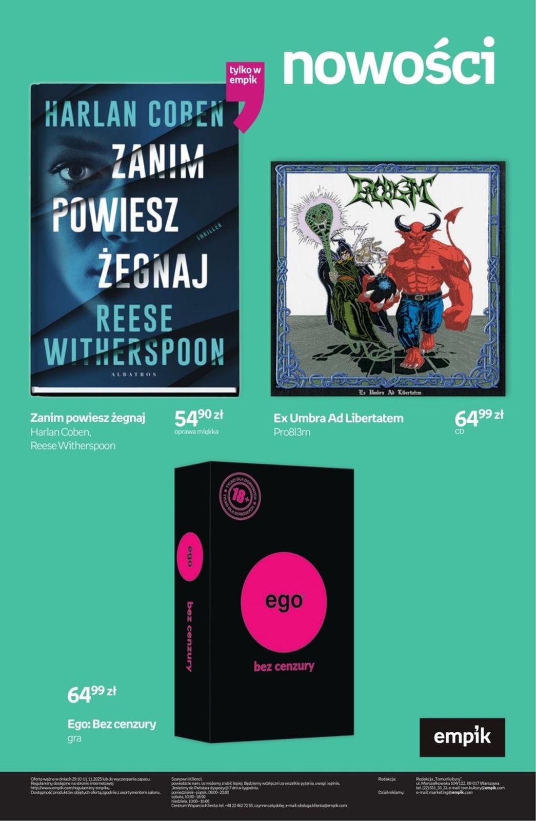 Gazetka promocyjna empik str. 124