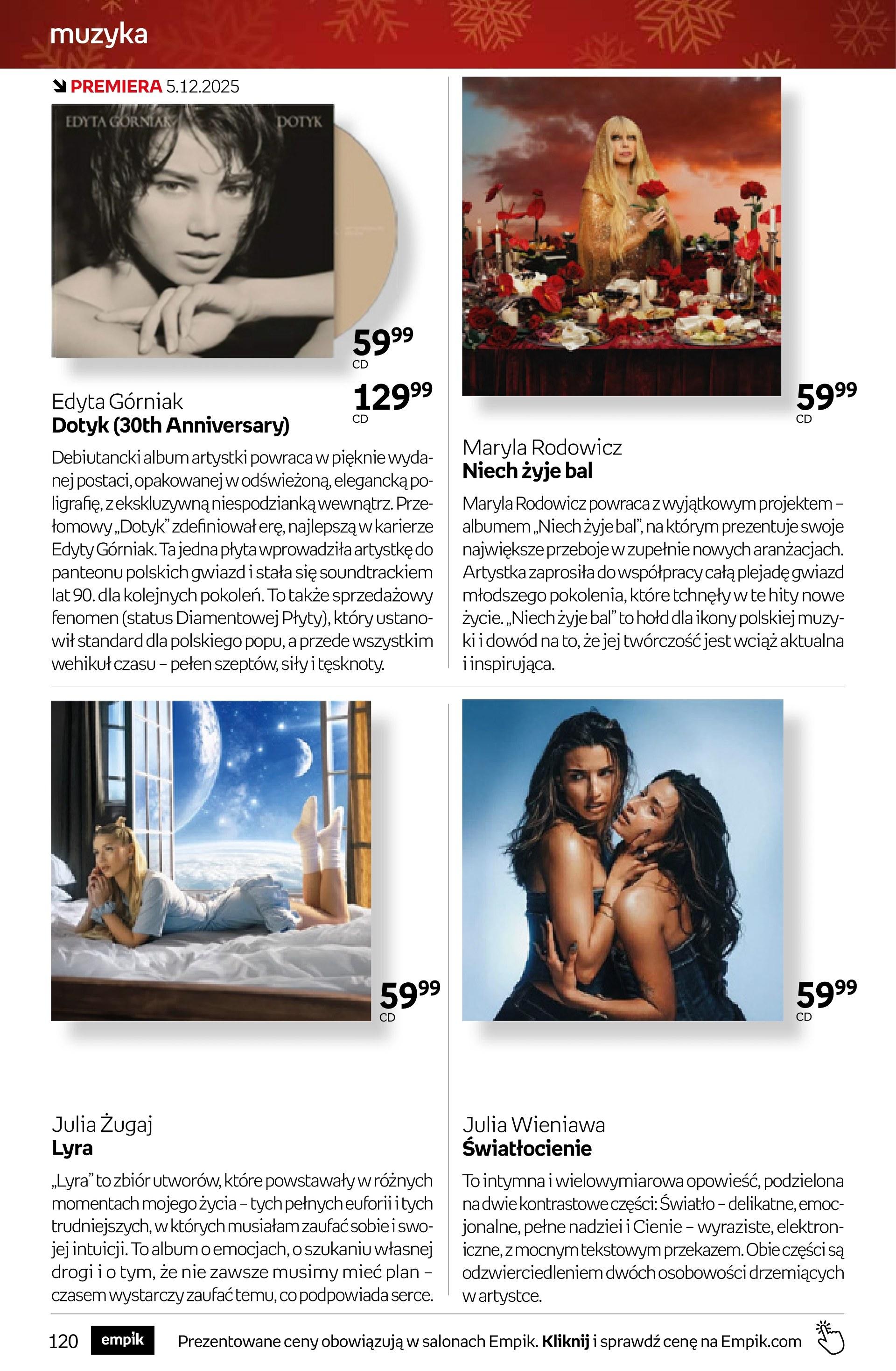 Gazetka promocyjna empik str. 120