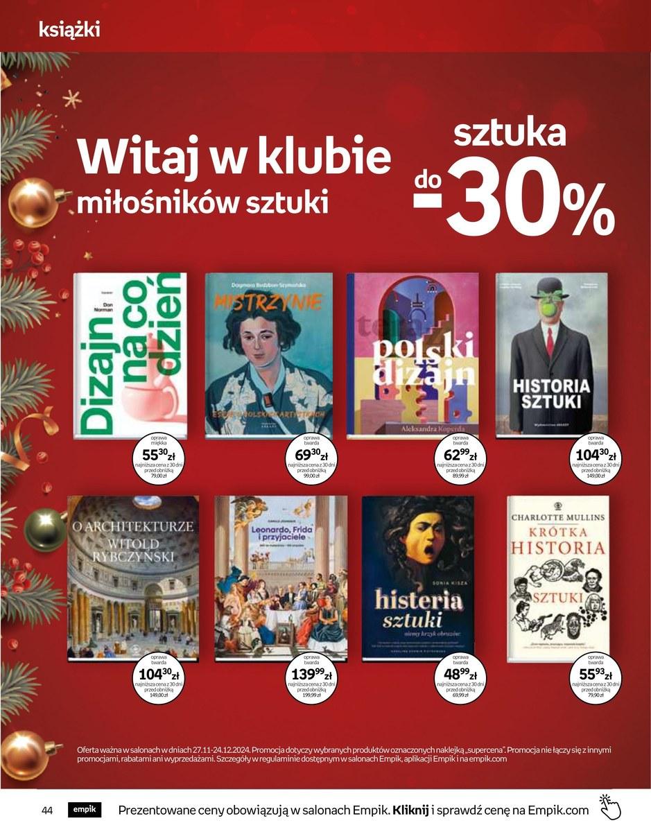Gazetka promocyjna empik str. 44