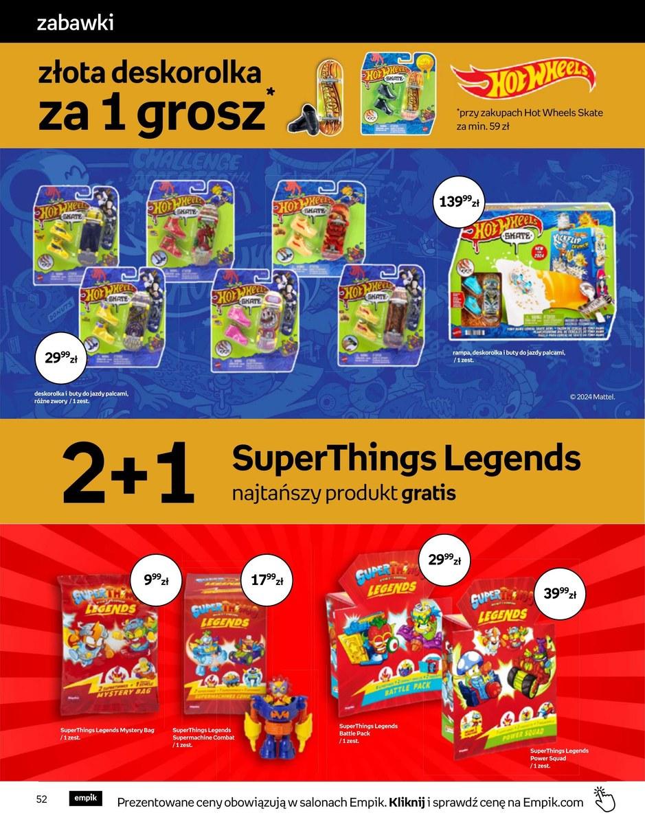 Gazetka promocyjna empik str. 52