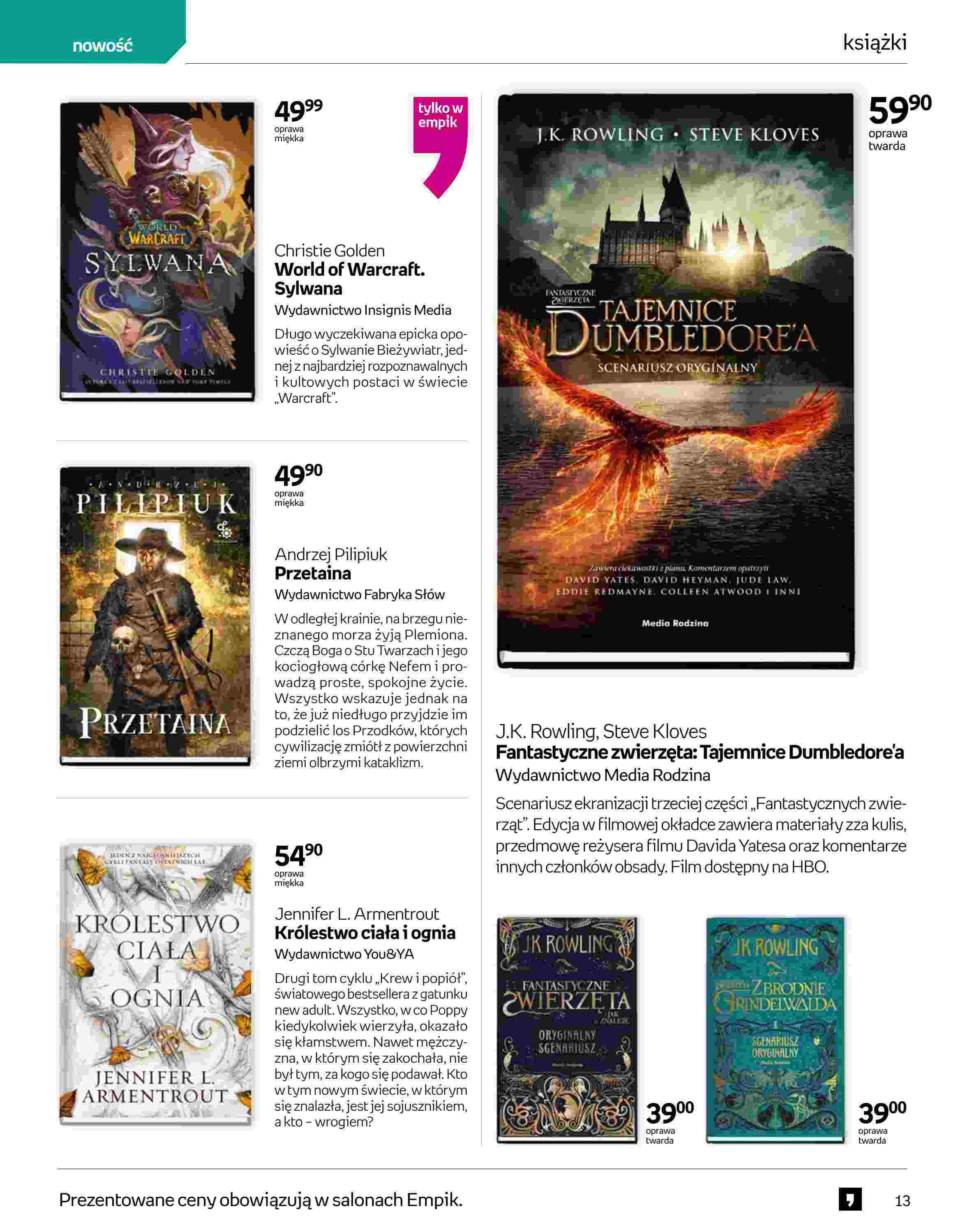 Gazetka promocyjna empik str. 13