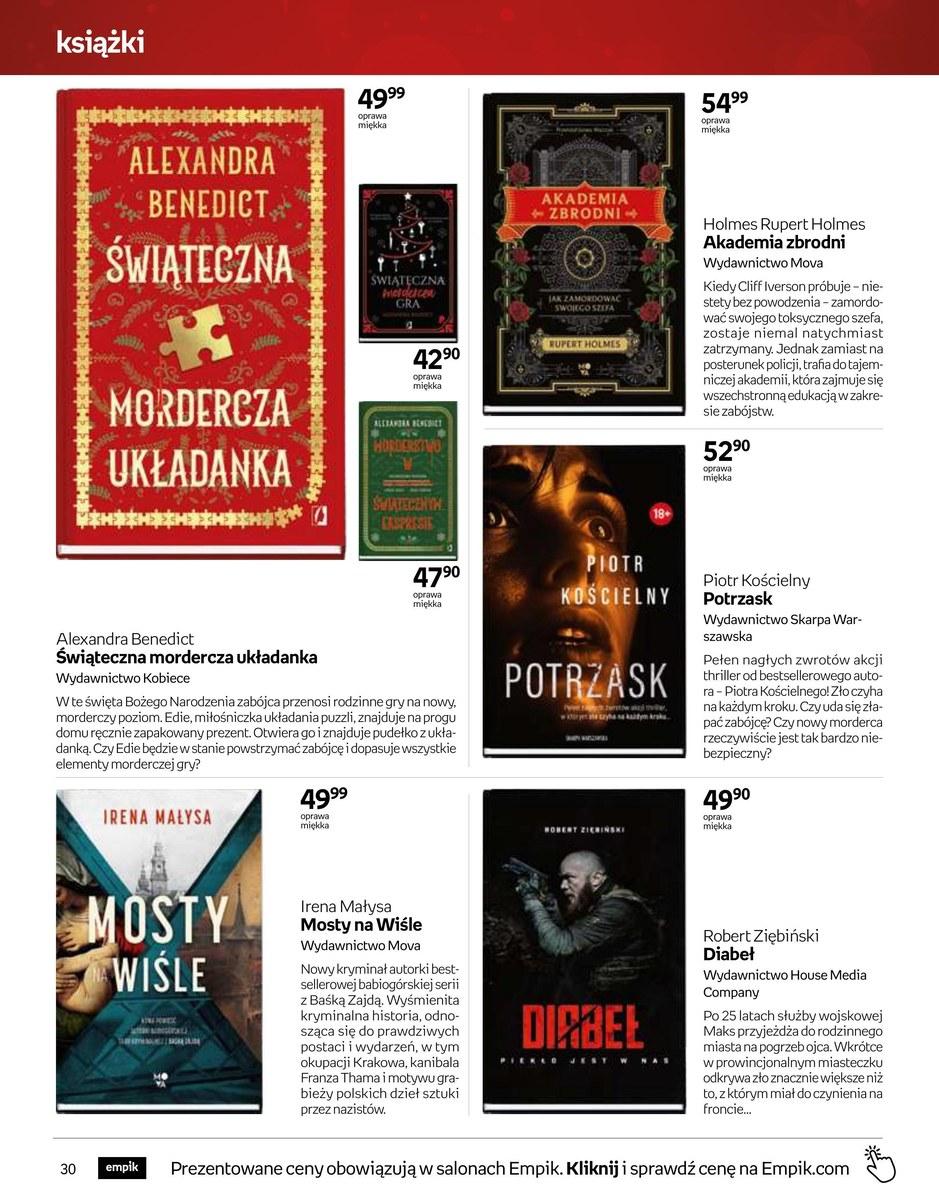 Gazetka promocyjna empik str. 30