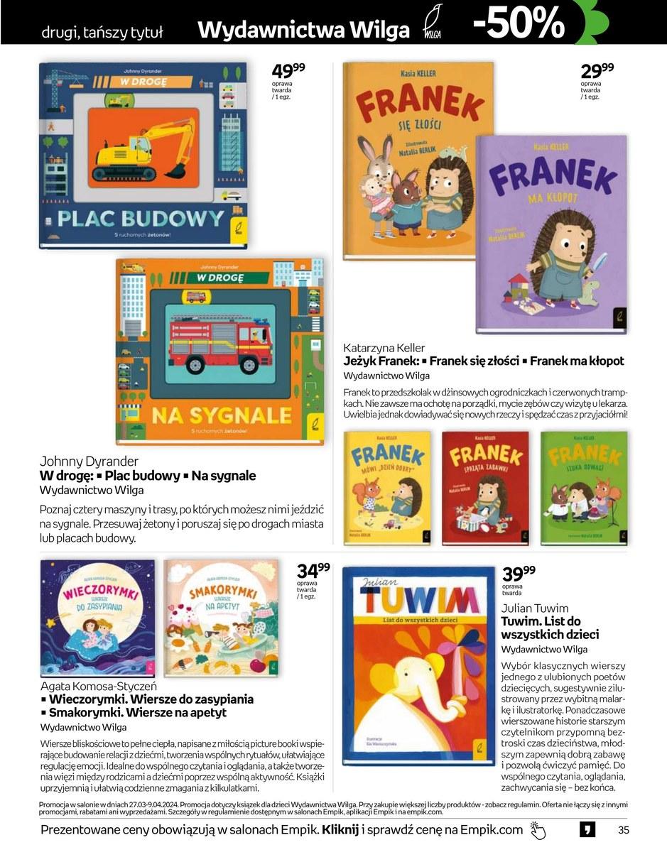 Gazetka promocyjna empik str. 35