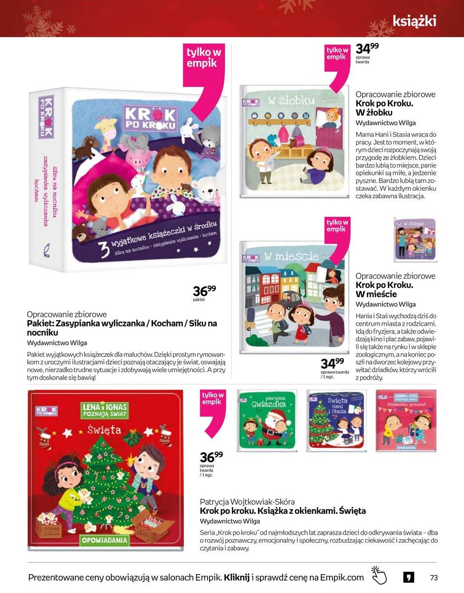 Gazetka promocyjna empik str. 73