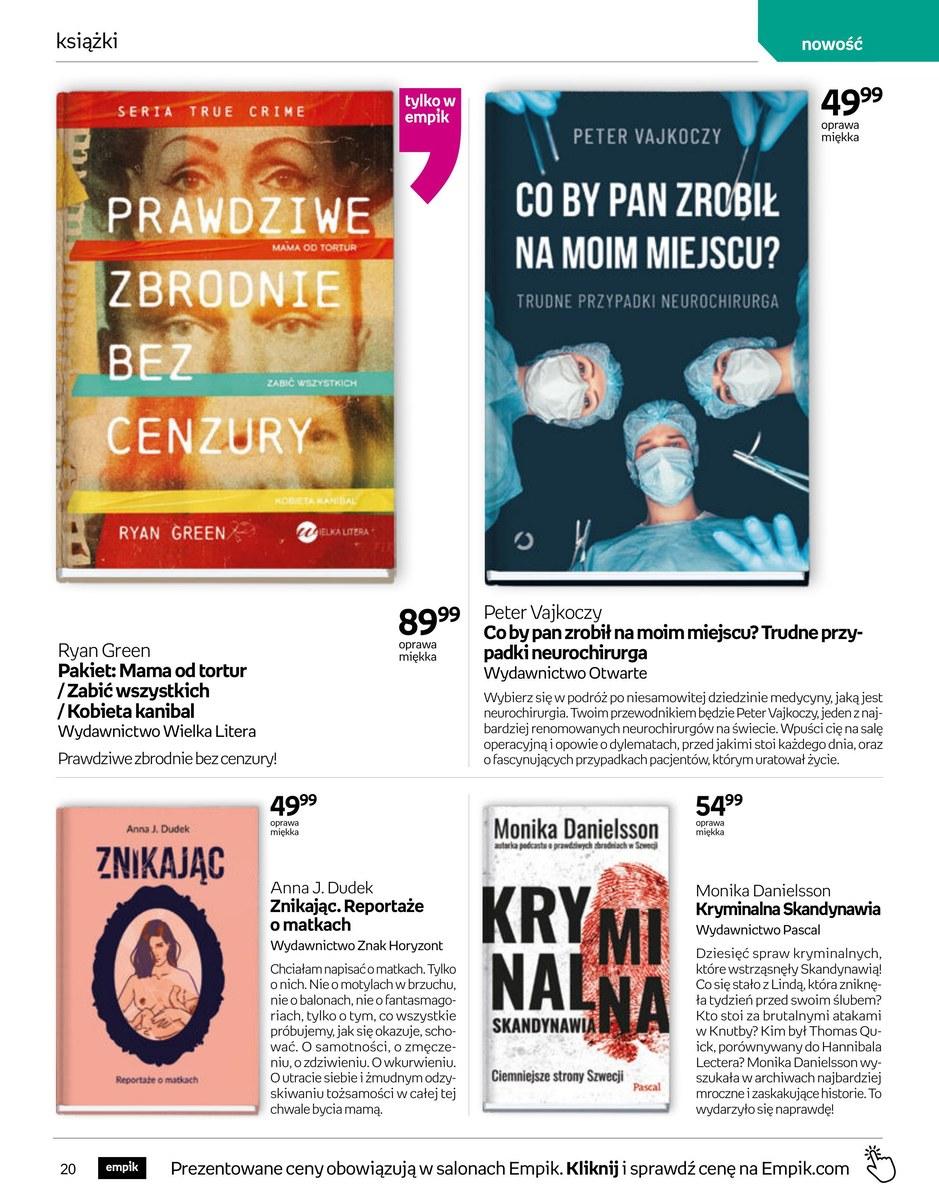 Gazetka promocyjna empik str. 20