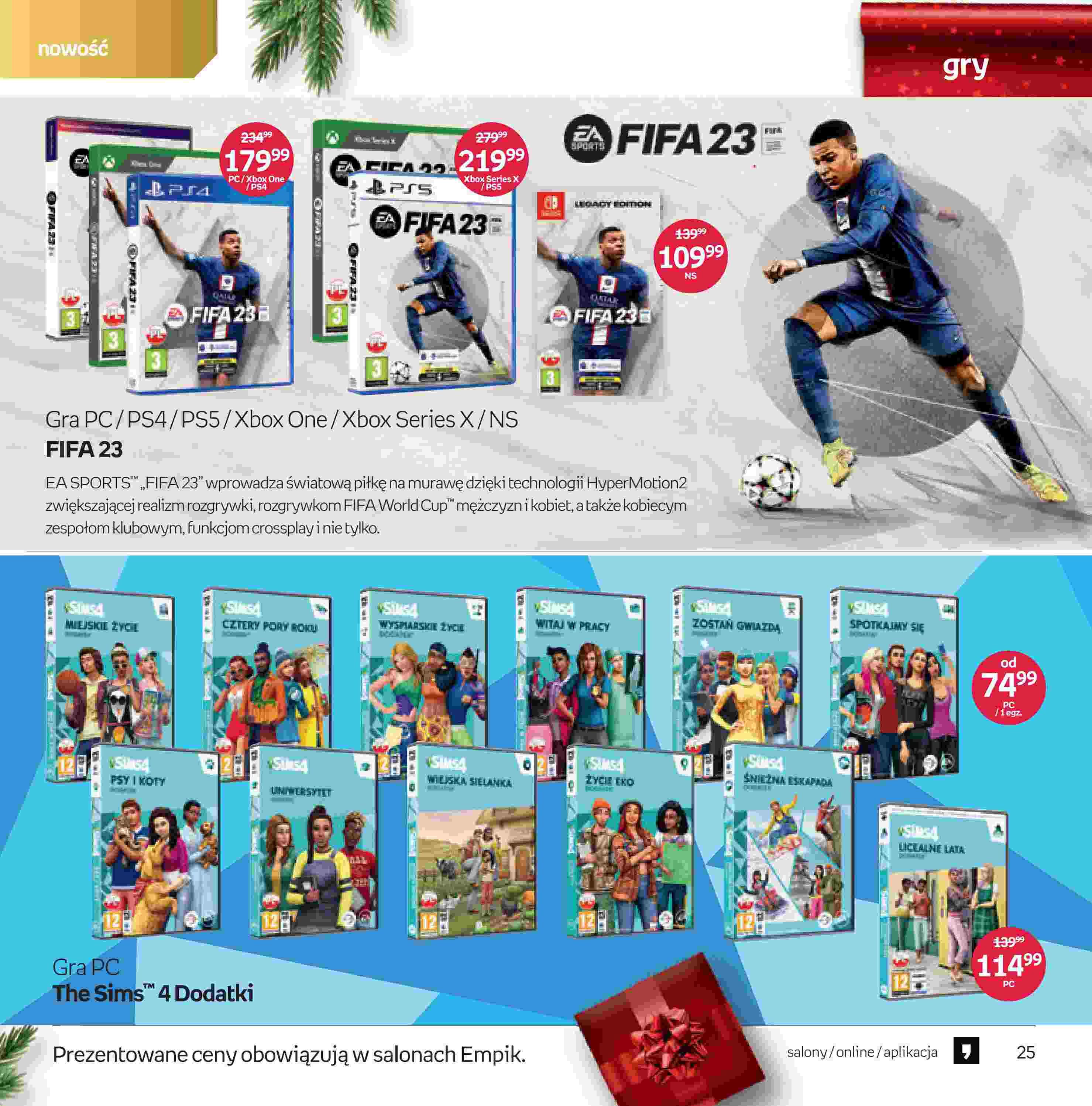 Gazetka promocyjna empik str. 25