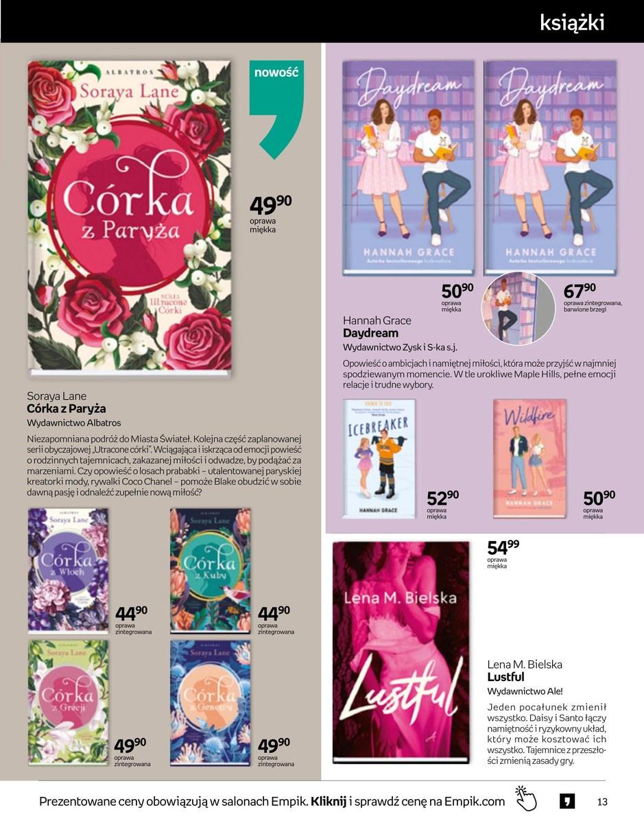 Gazetka promocyjna empik str. 13