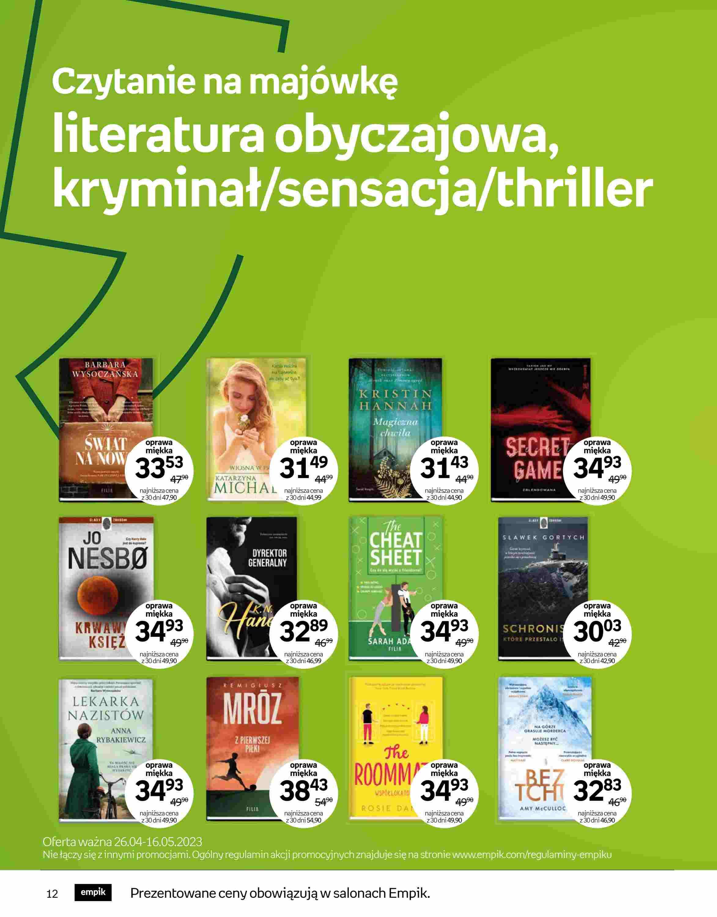 Gazetka promocyjna empik str. 12