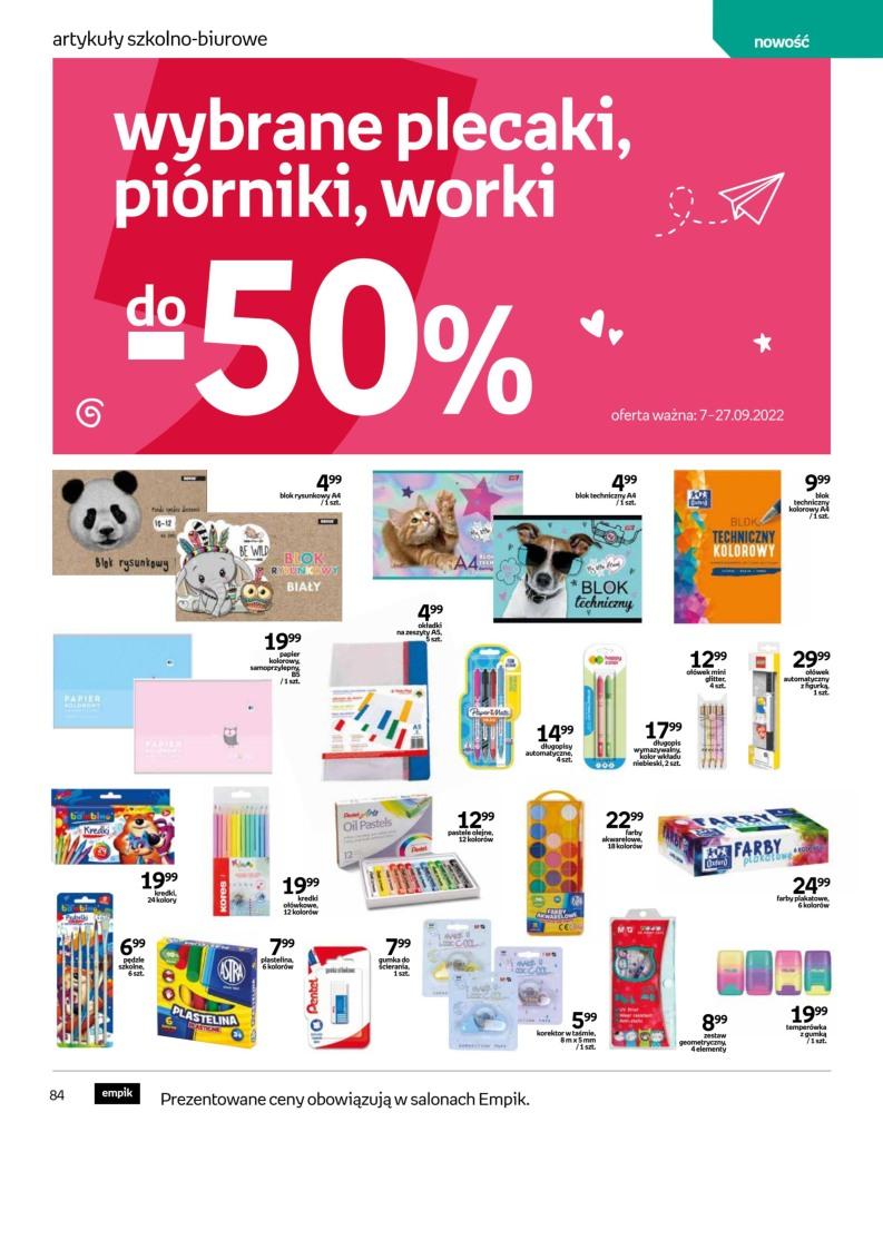Gazetka promocyjna empik str. 84