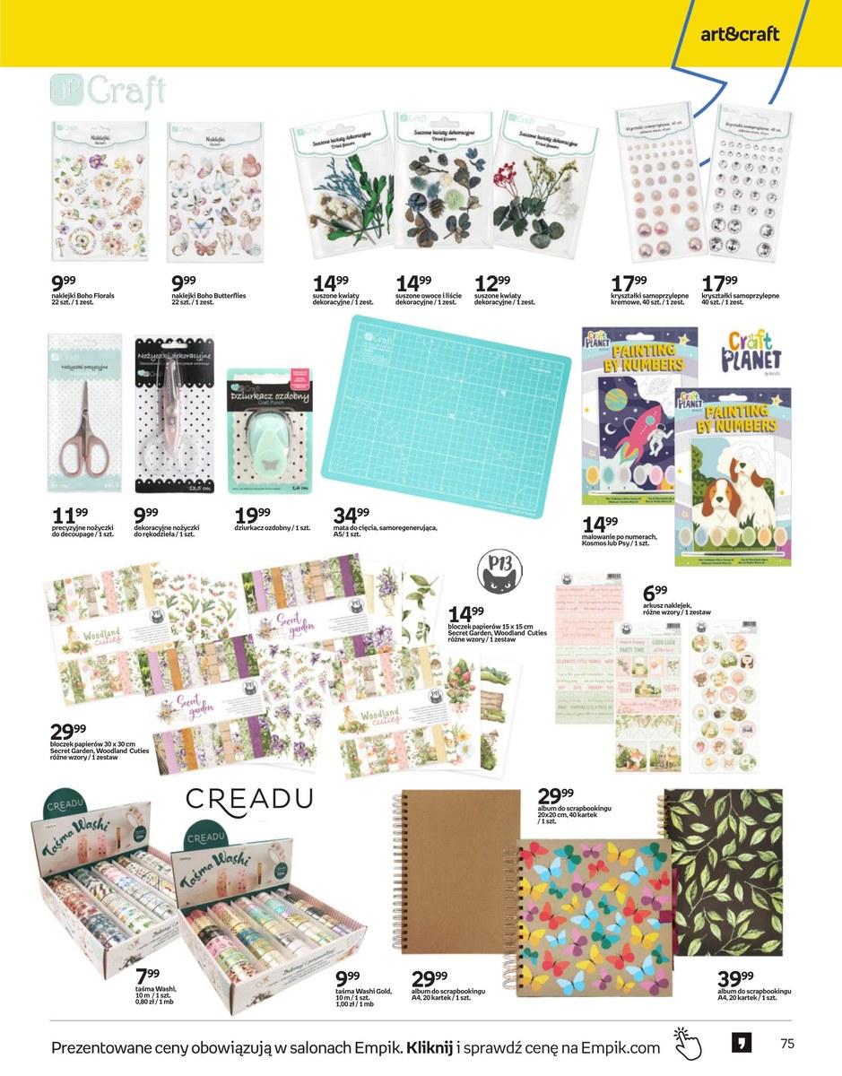 Gazetka promocyjna empik str. 72