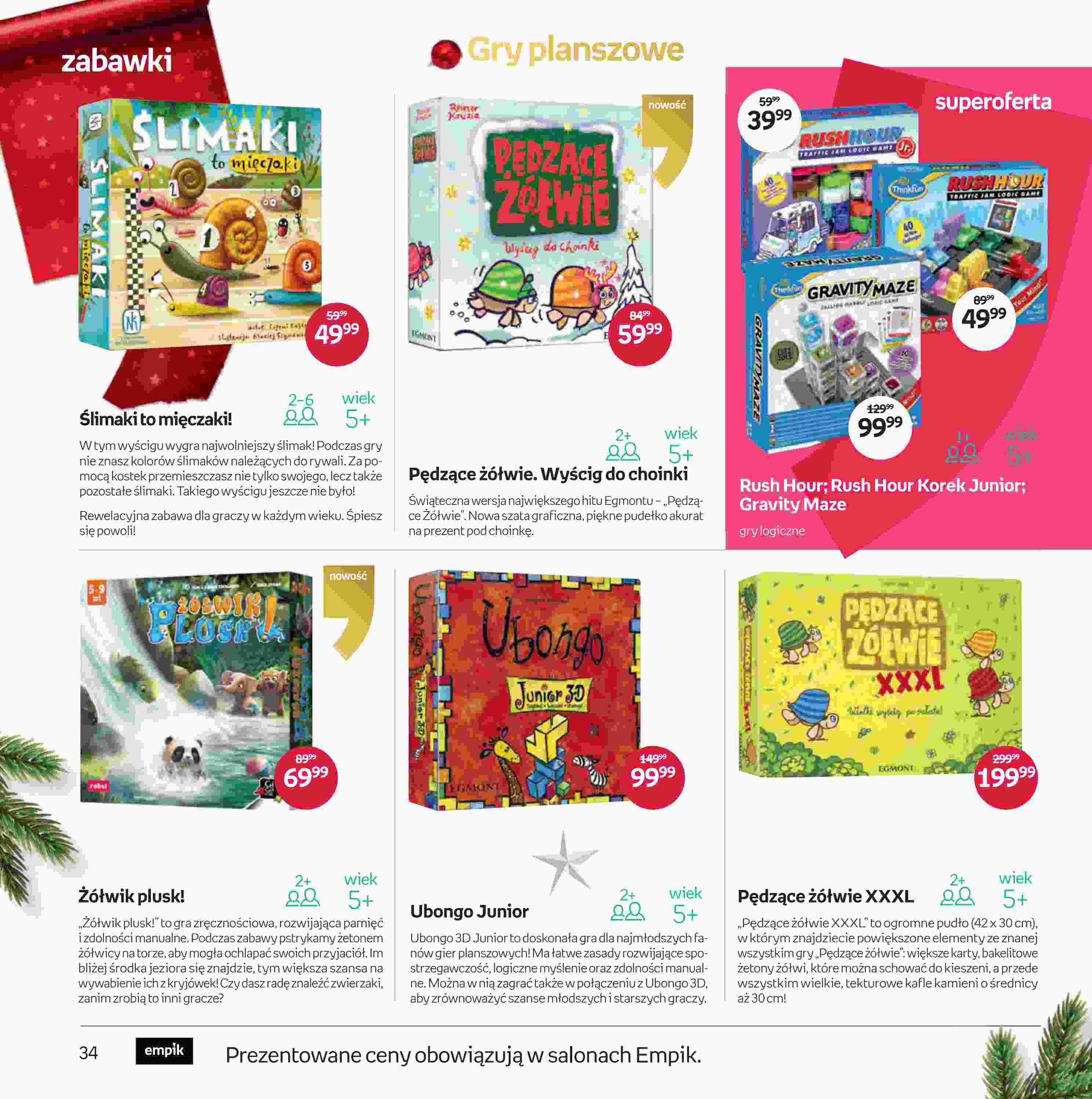 Gazetka promocyjna empik str. 34