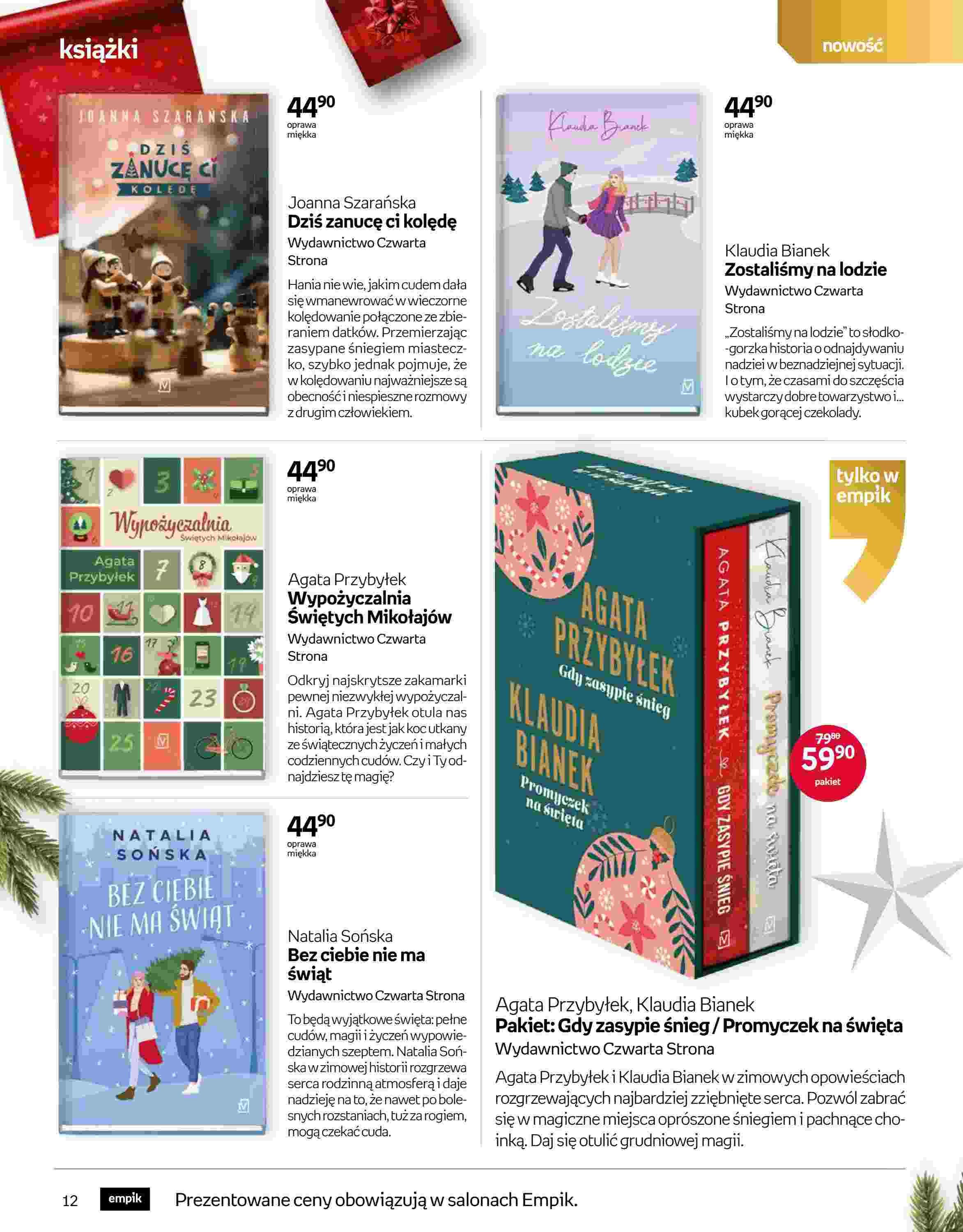 Gazetka promocyjna empik str. 12