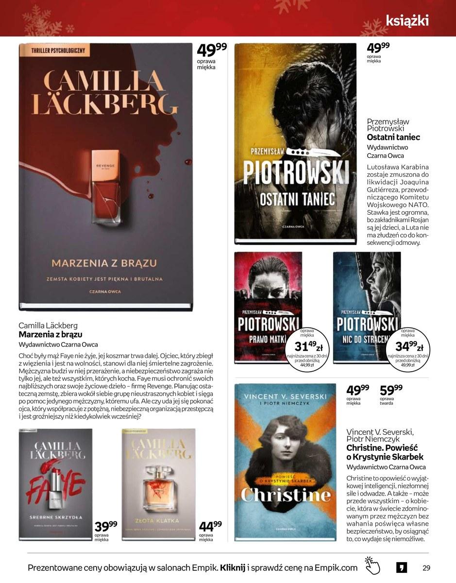 Gazetka promocyjna empik str. 29