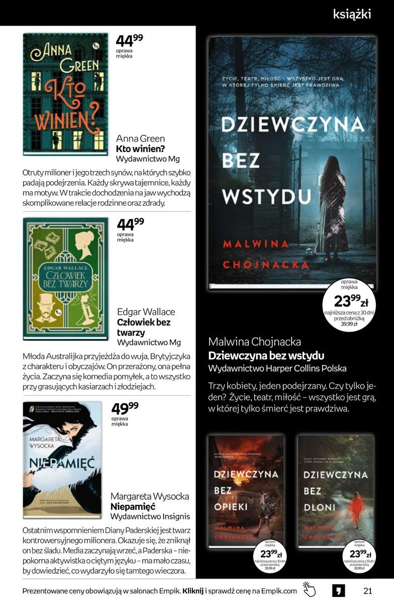 Gazetka promocyjna empik str. 21