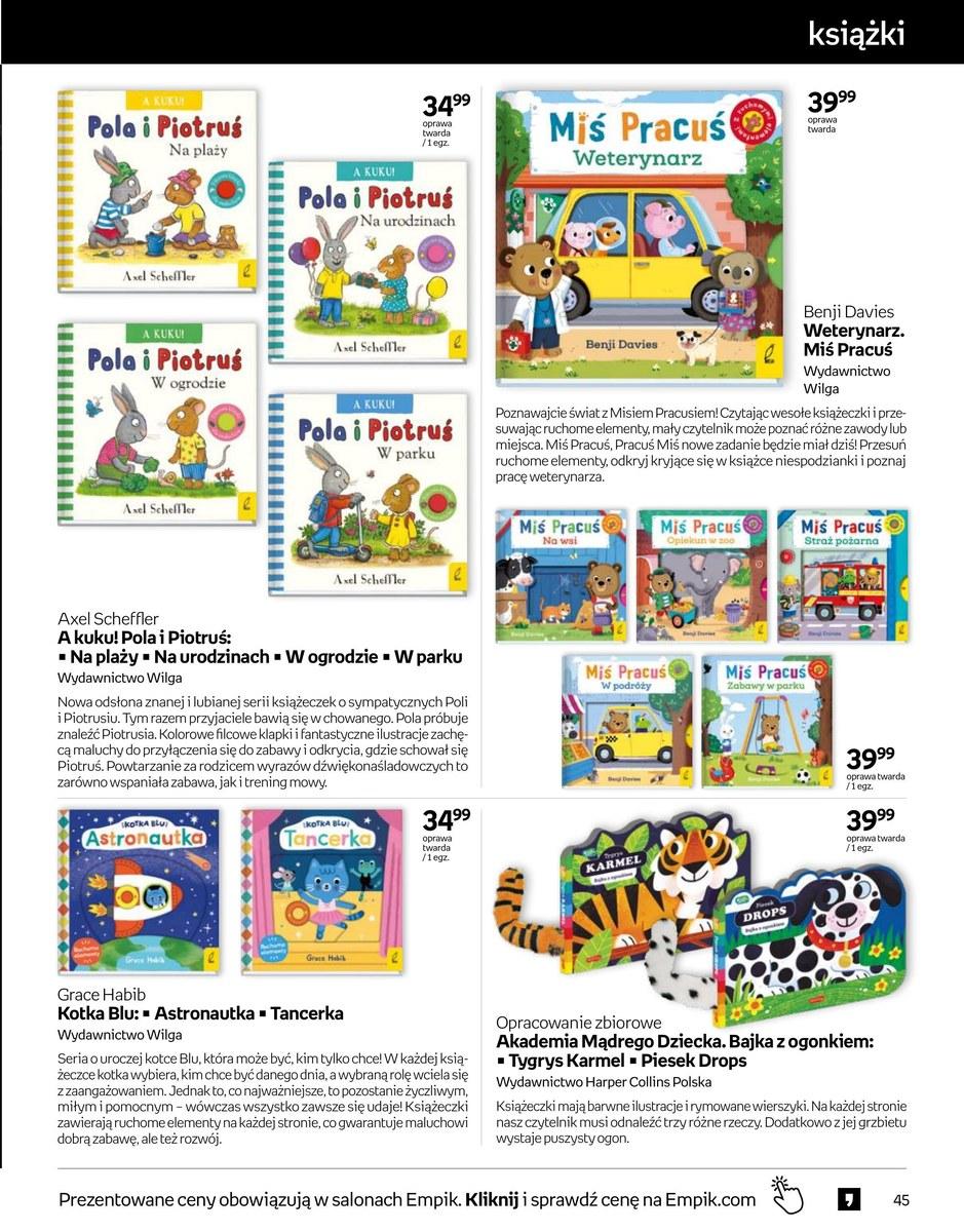 Gazetka promocyjna empik str. 45