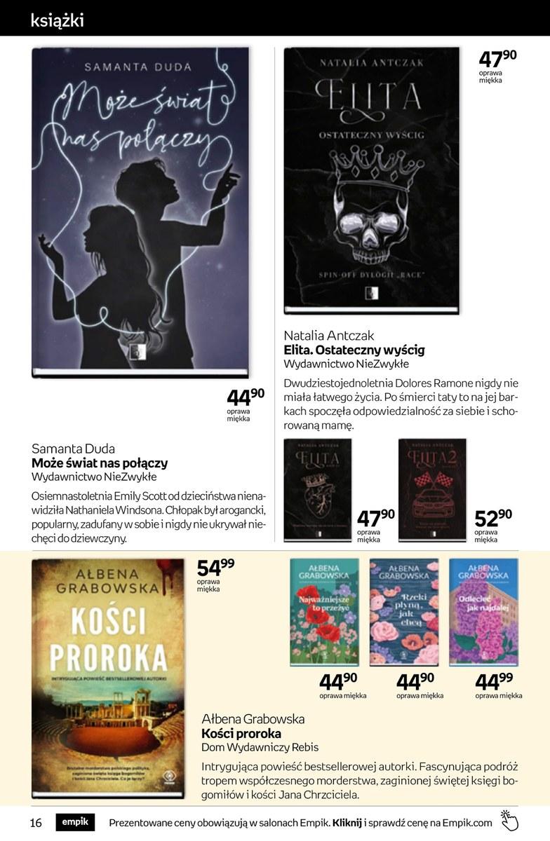 Gazetka promocyjna empik str. 16