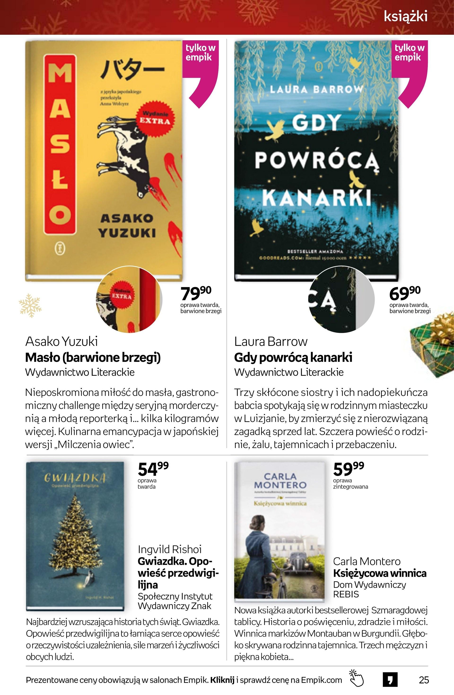 Gazetka promocyjna empik str. 25