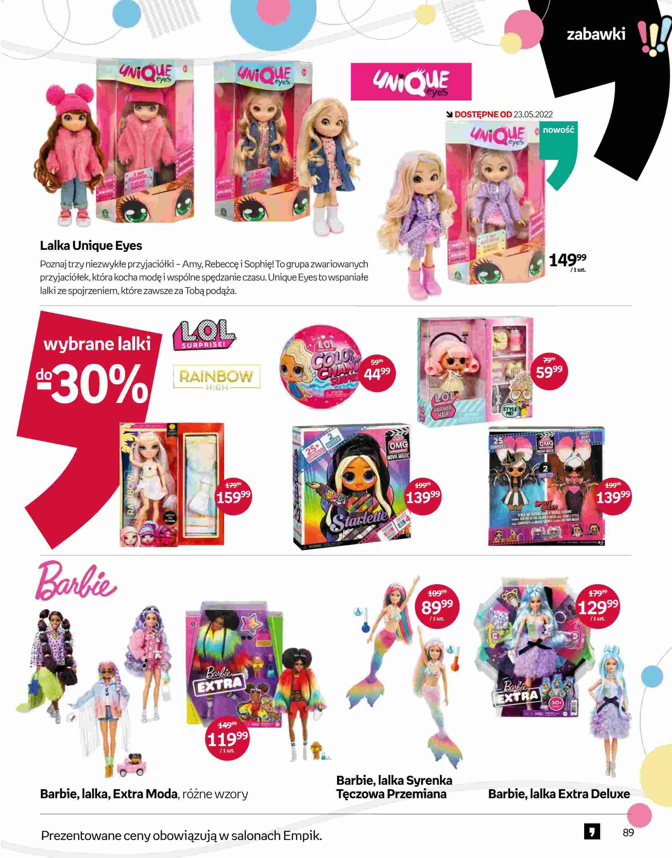 Gazetka promocyjna empik str. 89