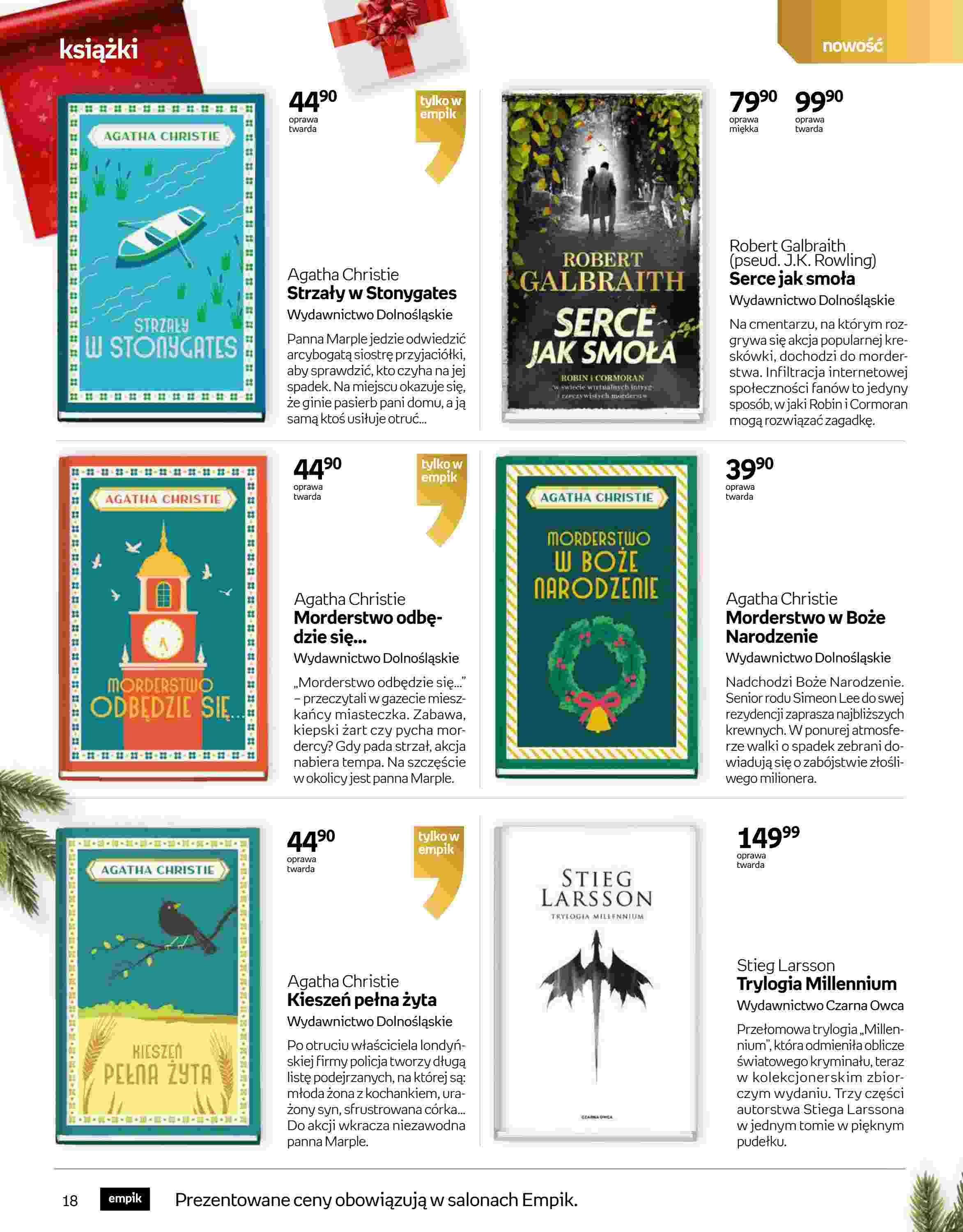 Gazetka promocyjna empik str. 18