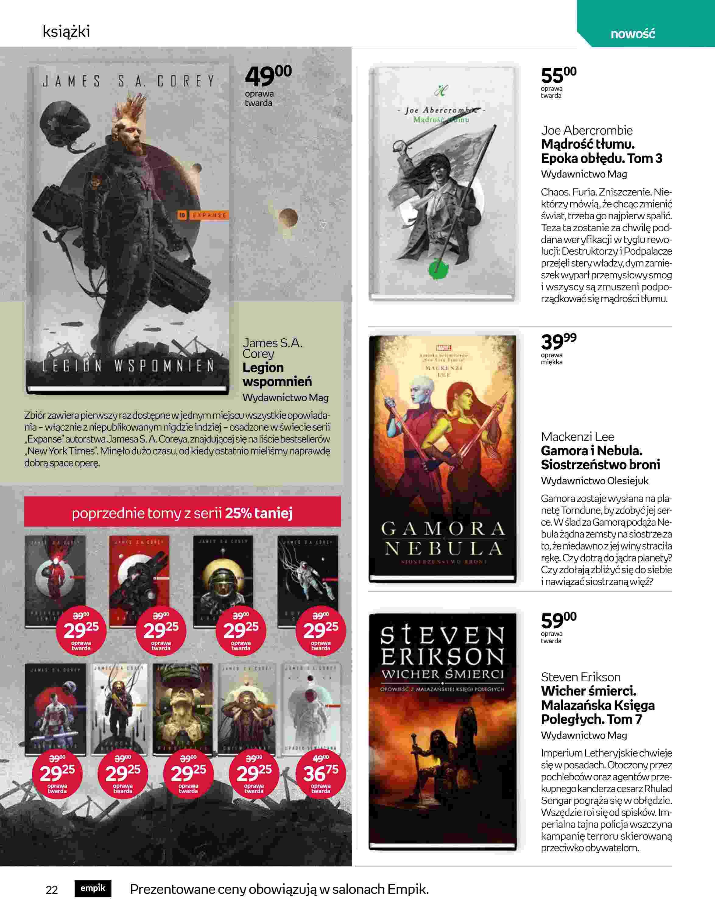 Gazetka promocyjna empik str. 22