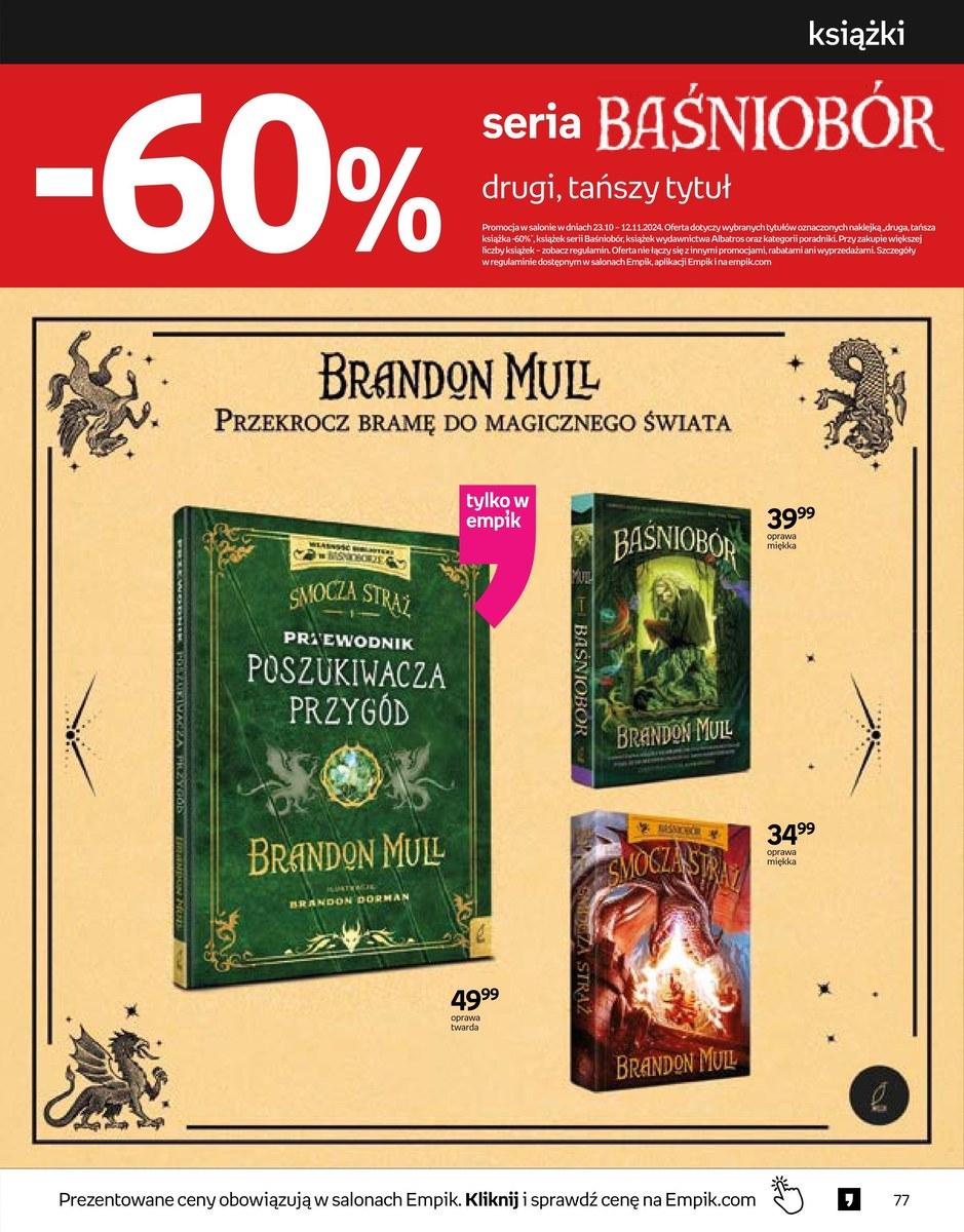 Gazetka promocyjna empik str. 77