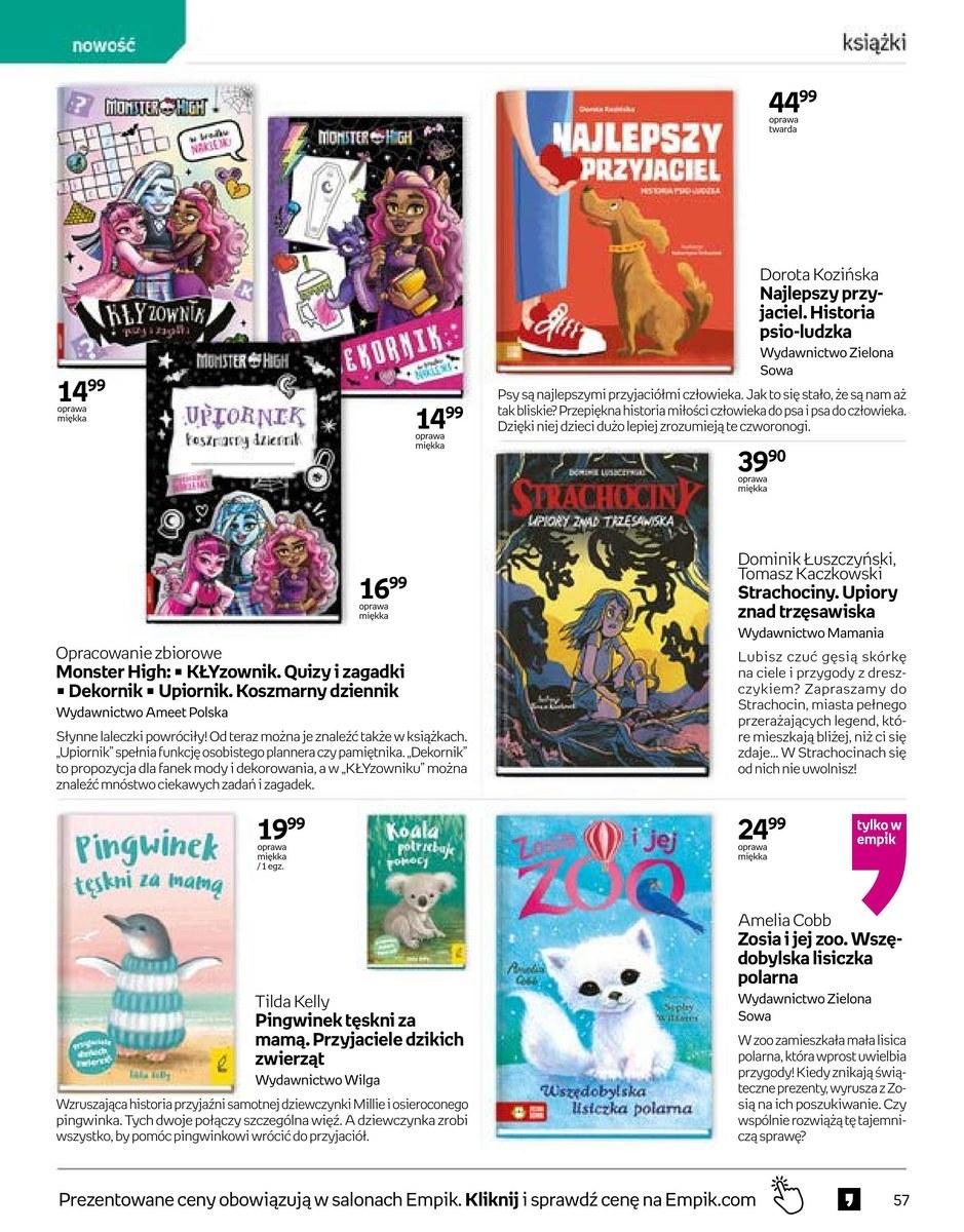 Gazetka promocyjna empik str. 57