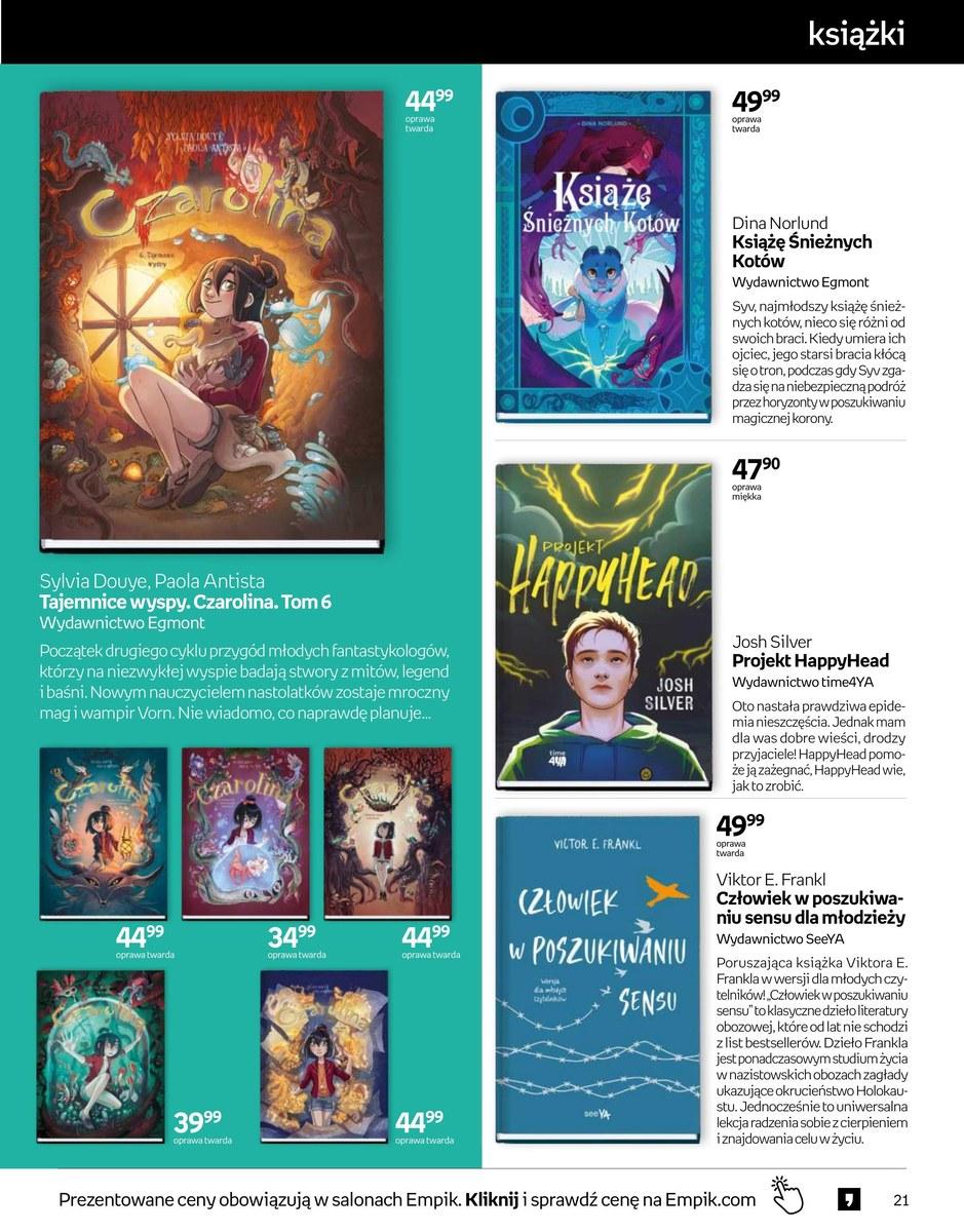 Gazetka promocyjna empik str. 21