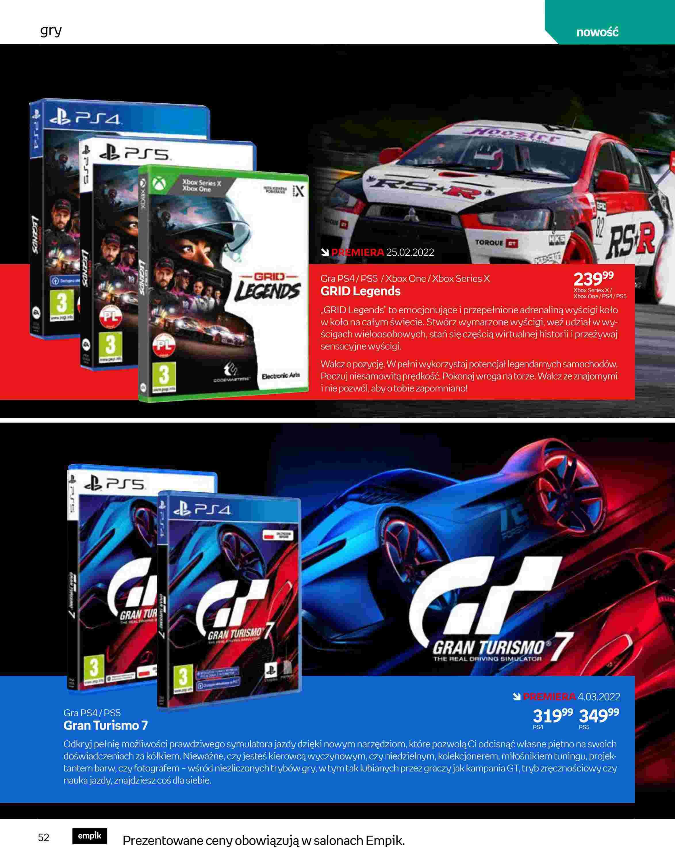 Gazetka promocyjna empik str. 52